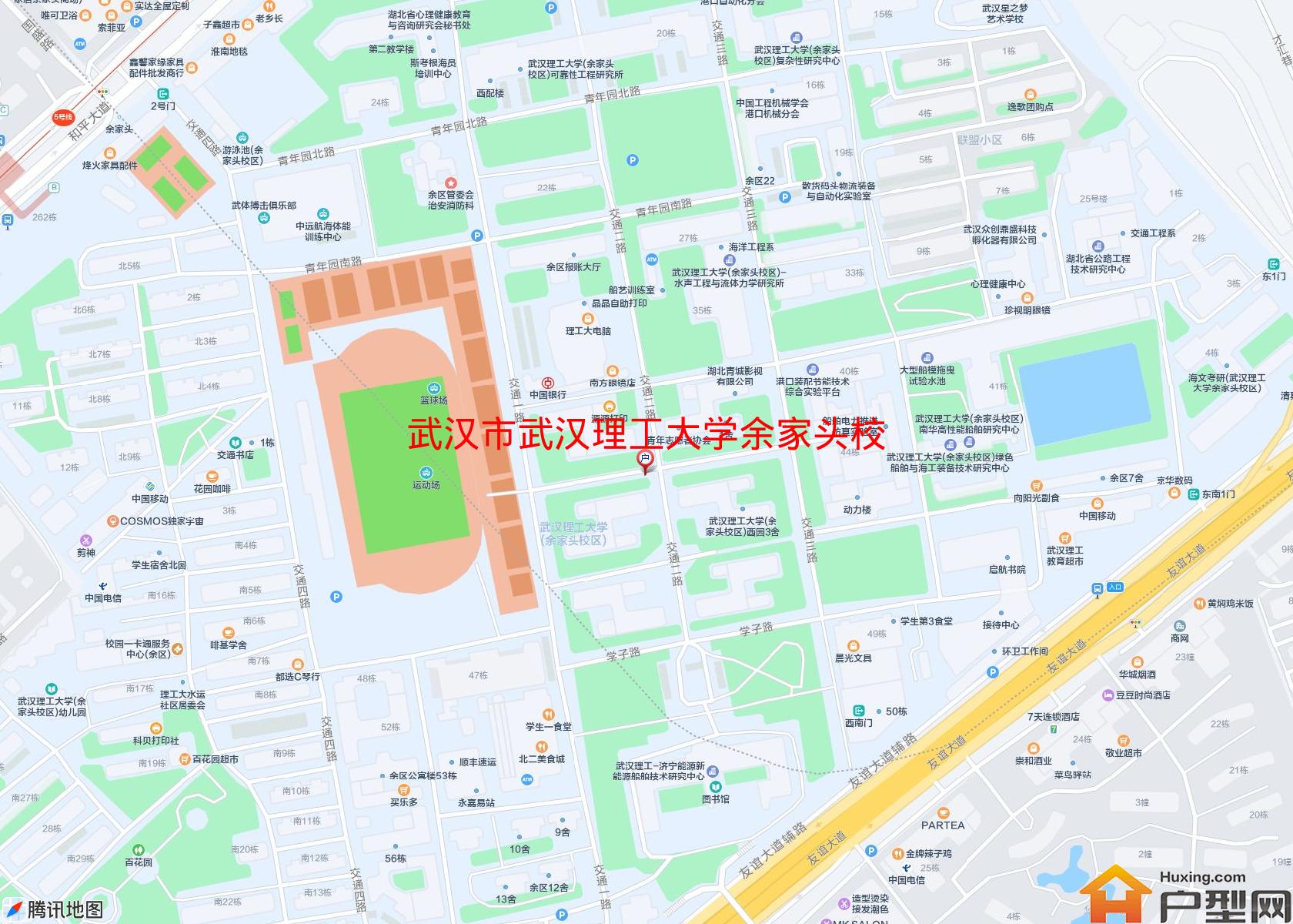 武汉理工大学余家头校区北区教工宿舍小区 - 户型网