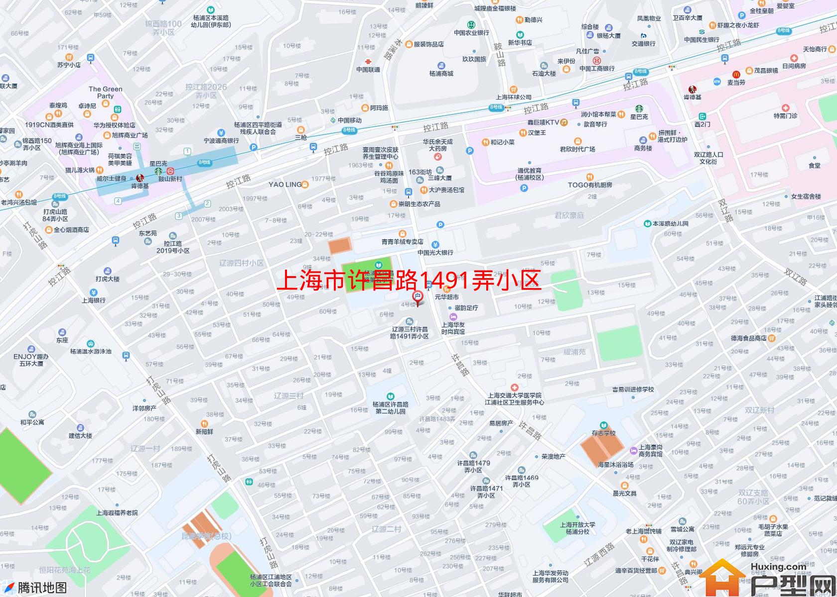 许昌路1491弄小区小区 - 户型网 许昌路1491弄小区小区 - 户型网