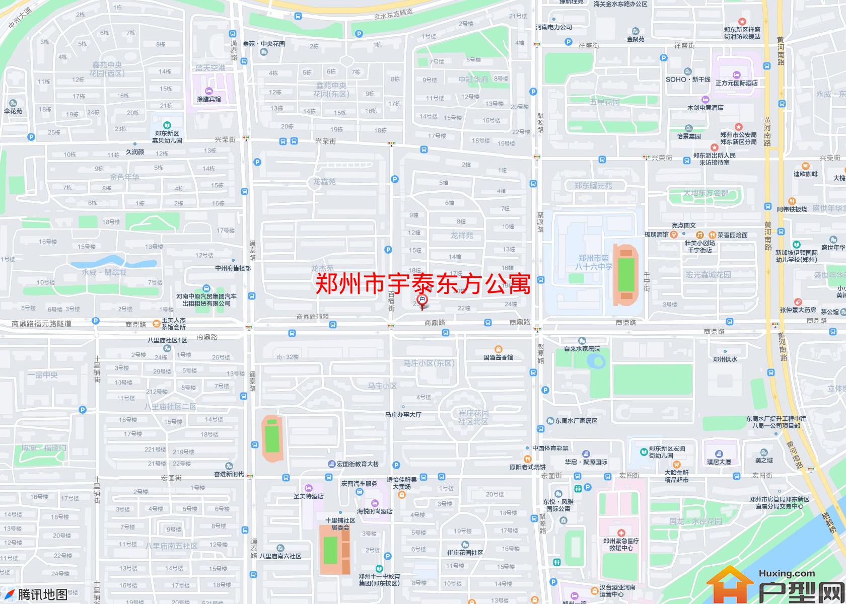 宇泰东方公寓小区 - 户型网