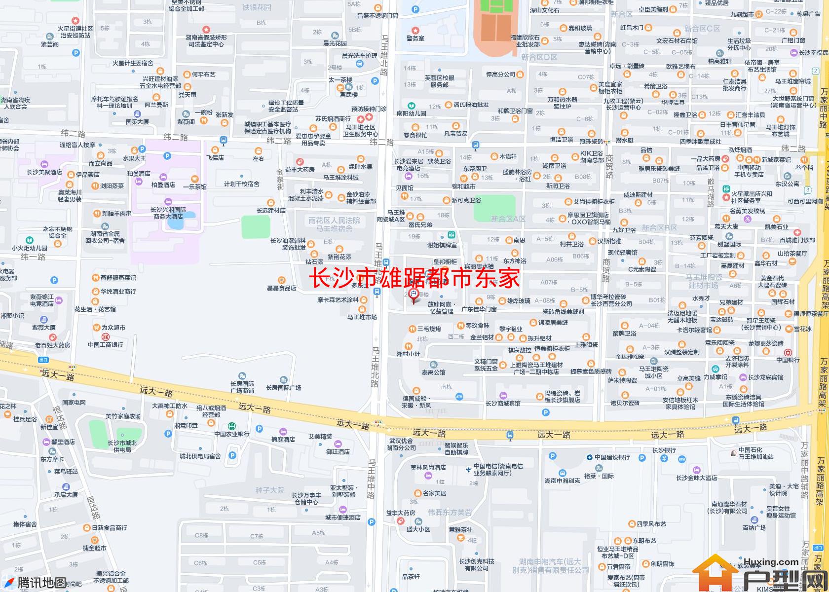 雄踞都市东家小区 - 户型网