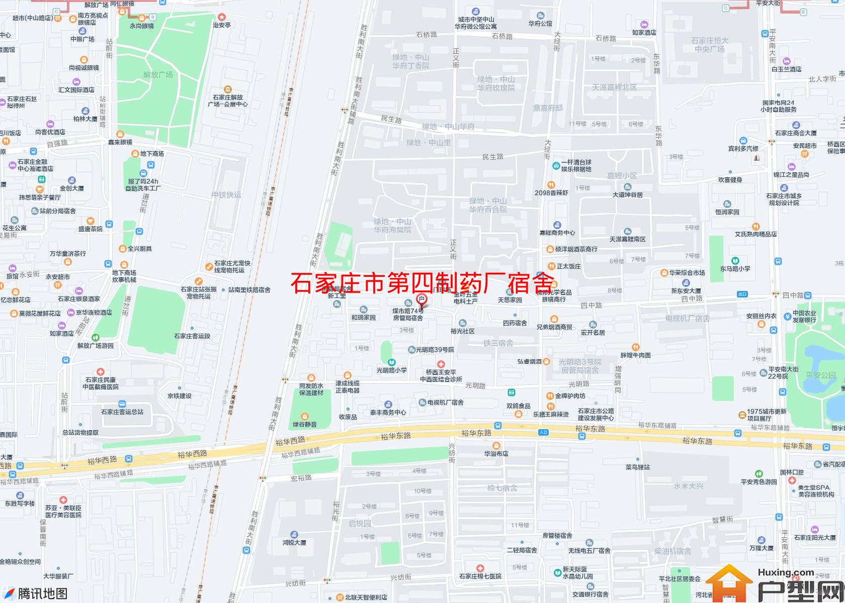 第四制药厂宿舍小区 - 户型网