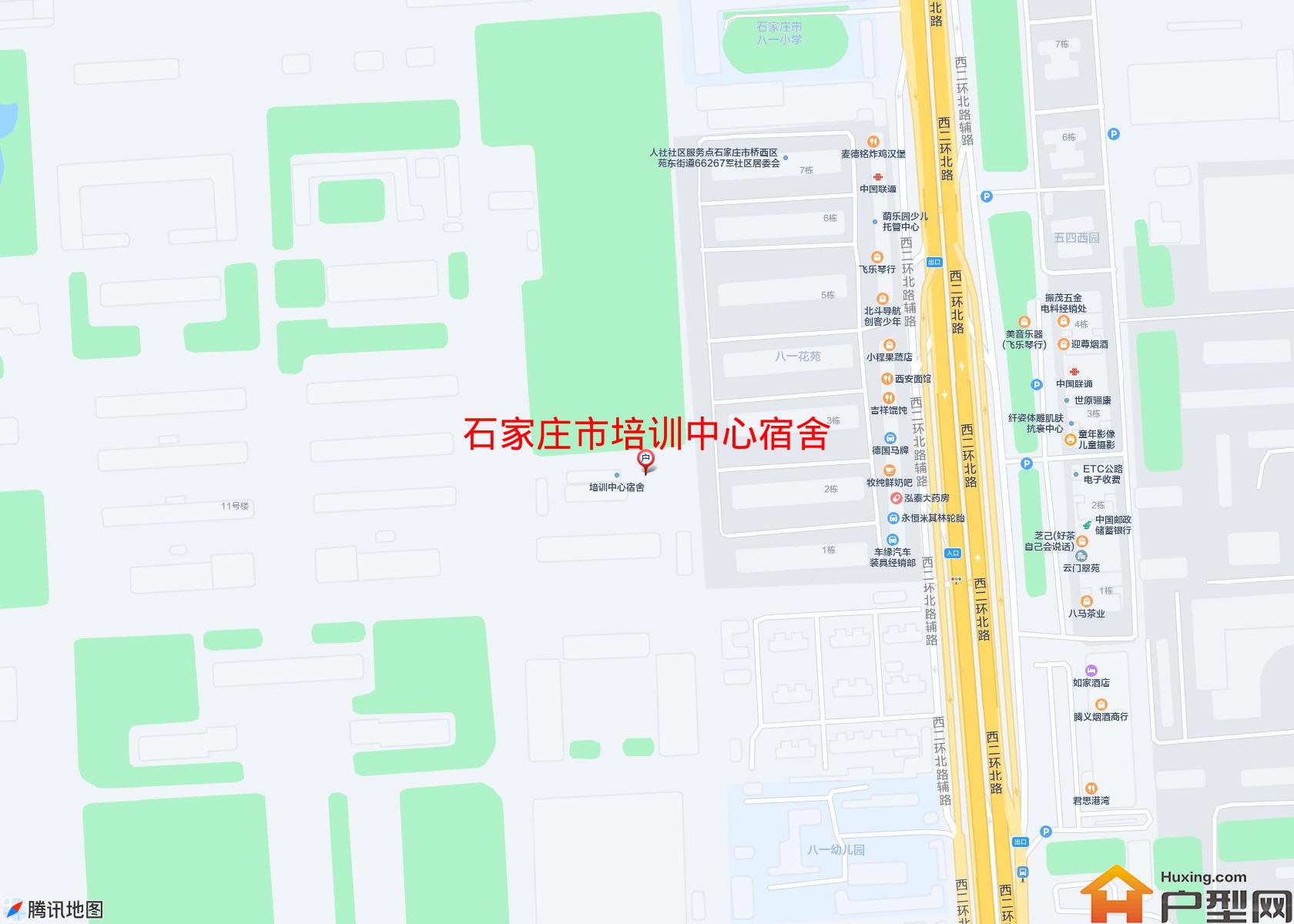 培训中心宿舍小区 - 户型网