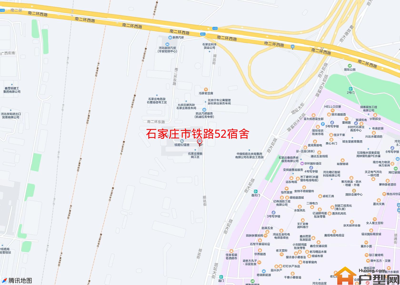 铁路52宿舍小区 - 户型网