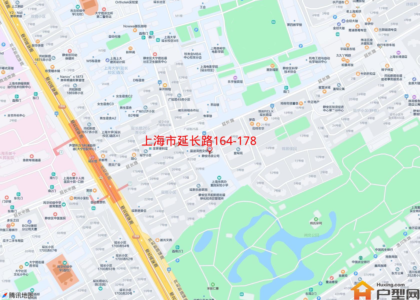 延长路164-178号(双)小区小区 - 户型网