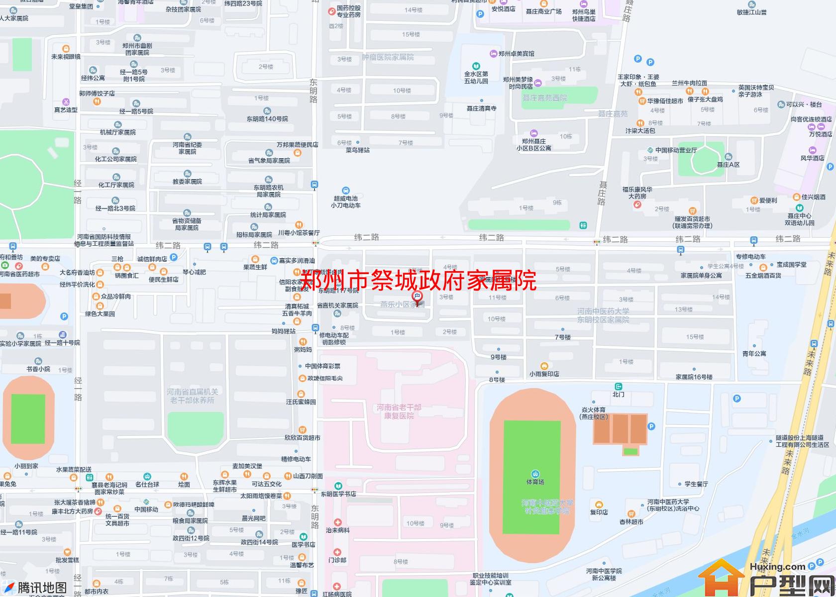 祭城政府家属院小区 - 户型网