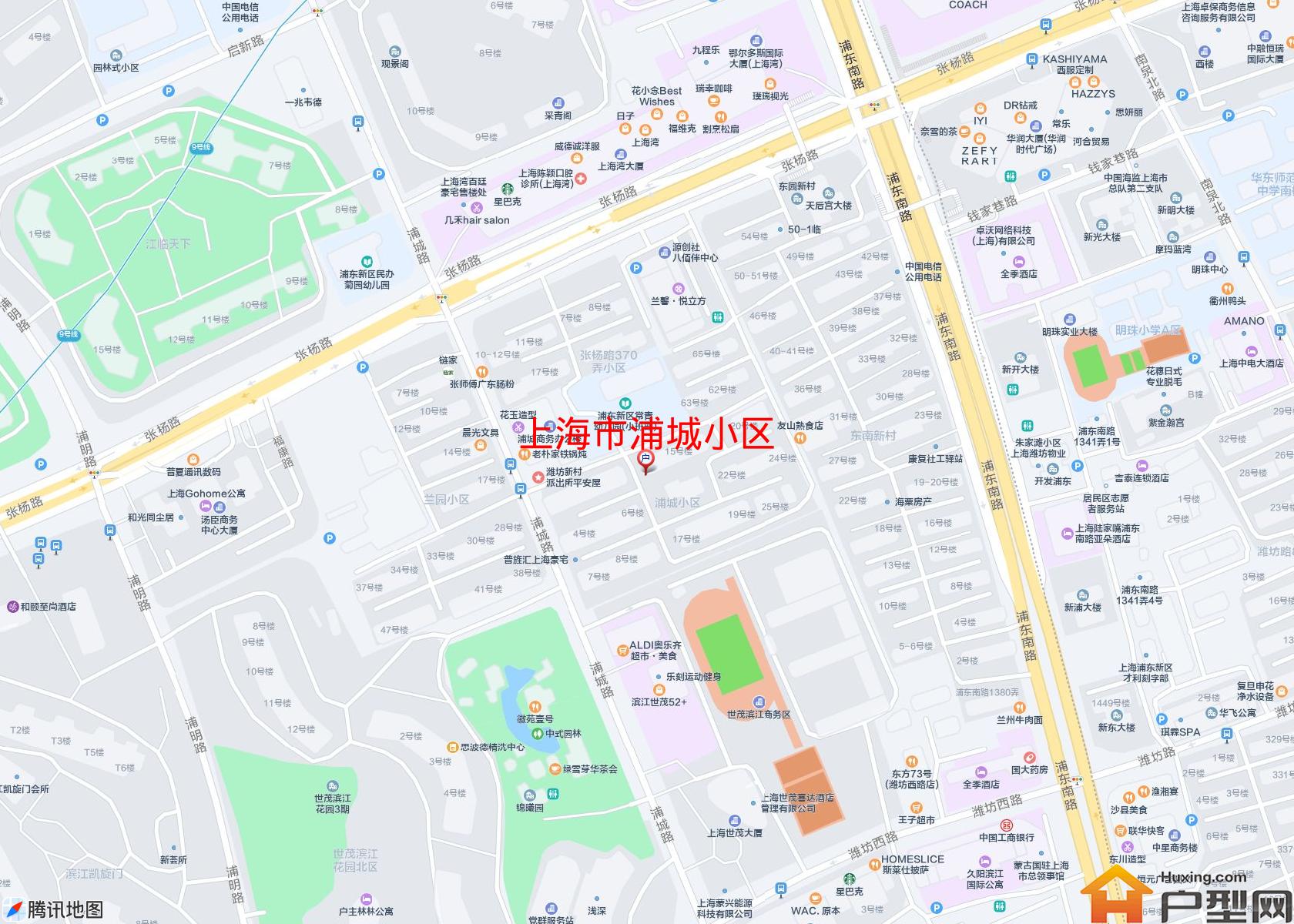 浦城小区小区 - 户型网