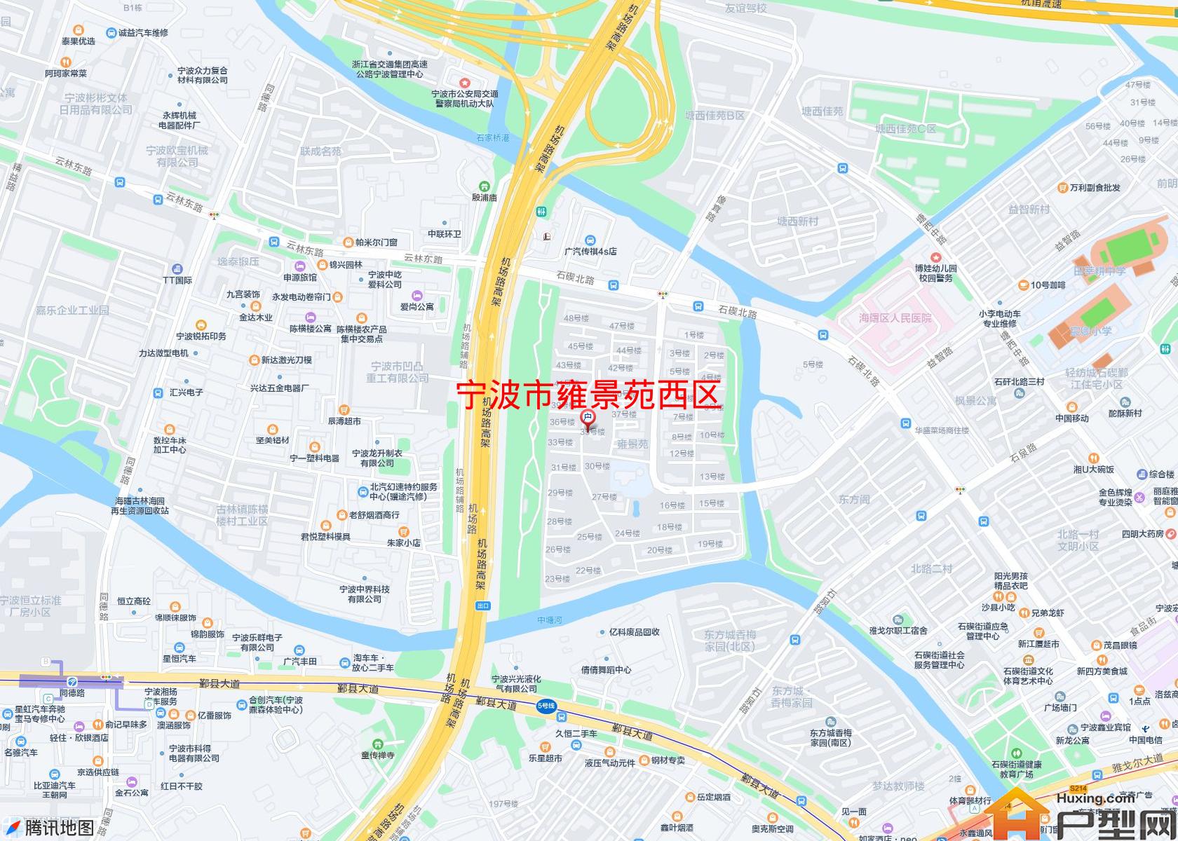 雍景苑西区小区 - 户型网