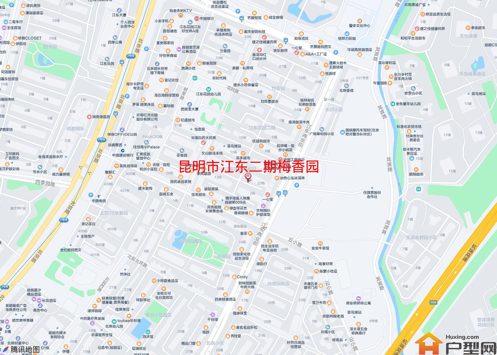 江东二期梅香园小区 - 户型网