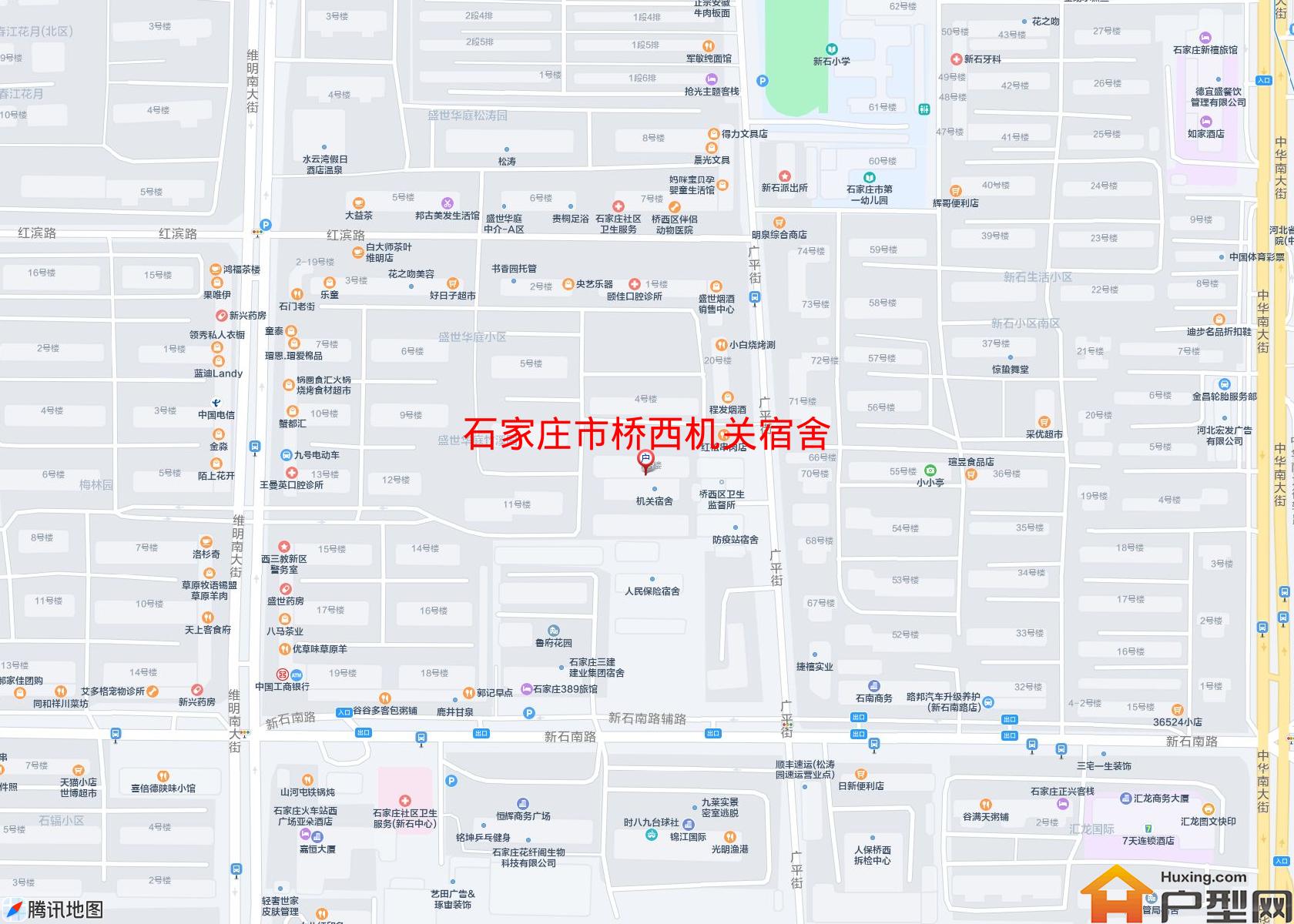桥西机关宿舍小区 - 户型网