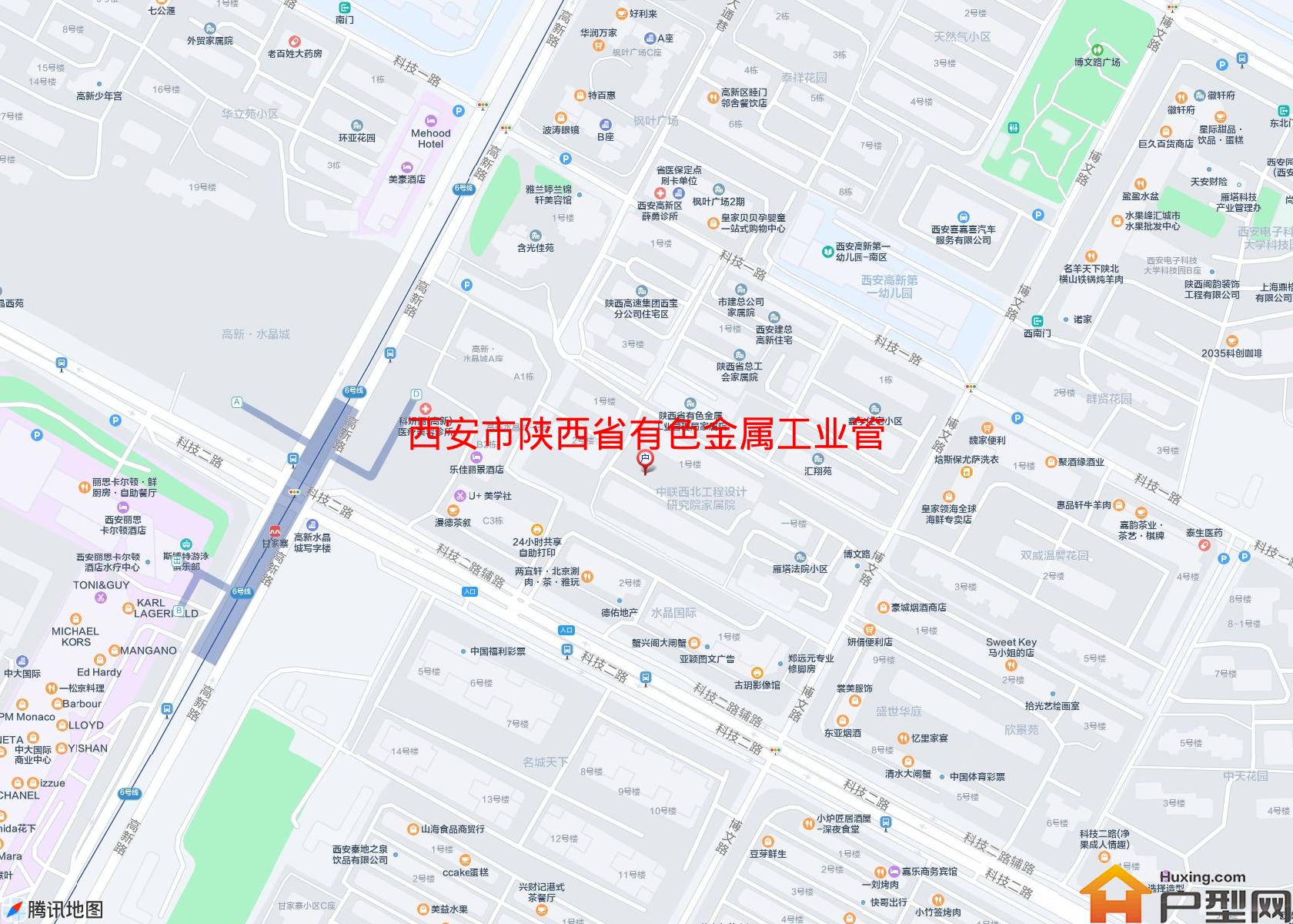 陕西省有色金属工业管理局家属院小区 - 户型网