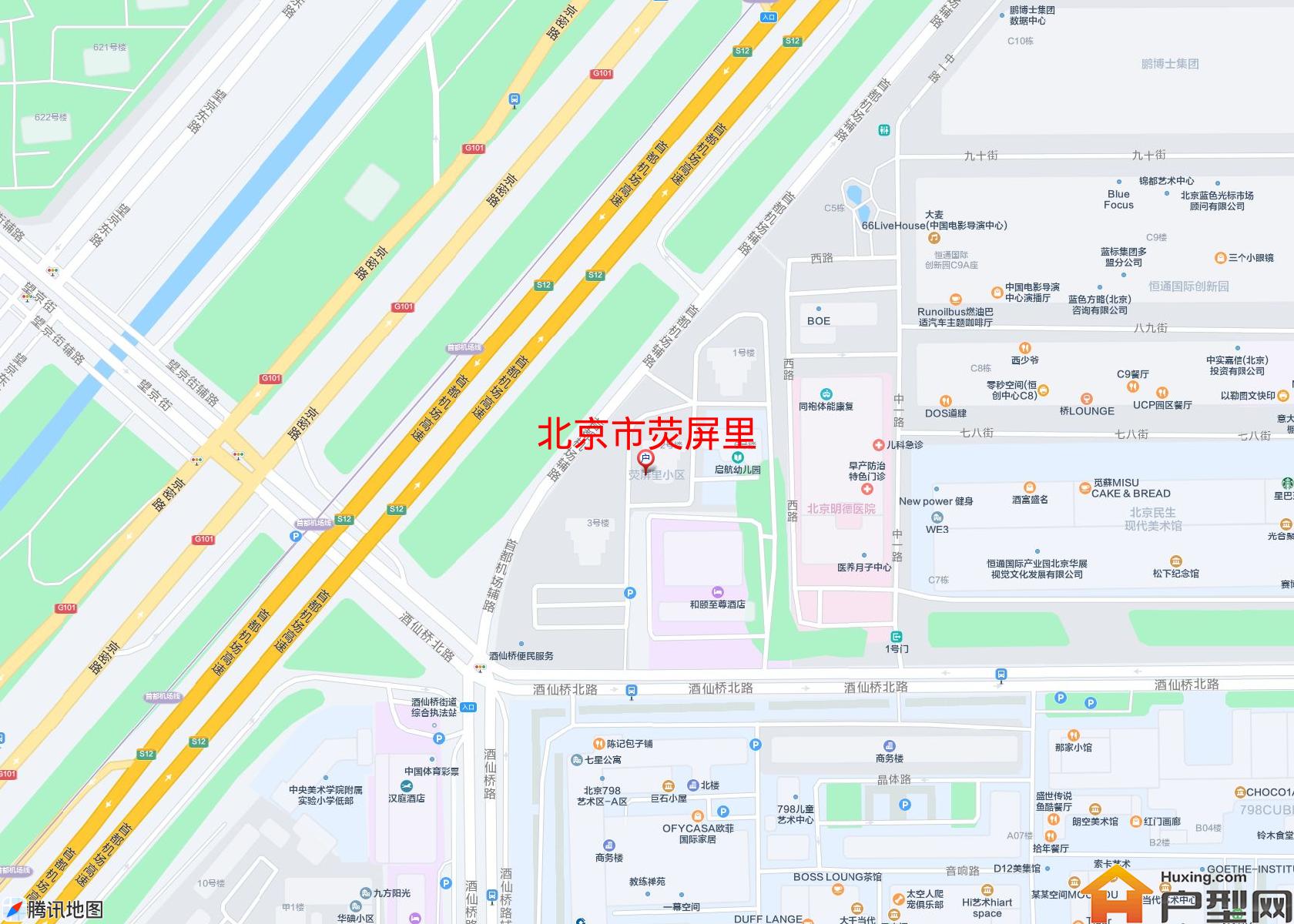 荧屏里小区 - 户型网