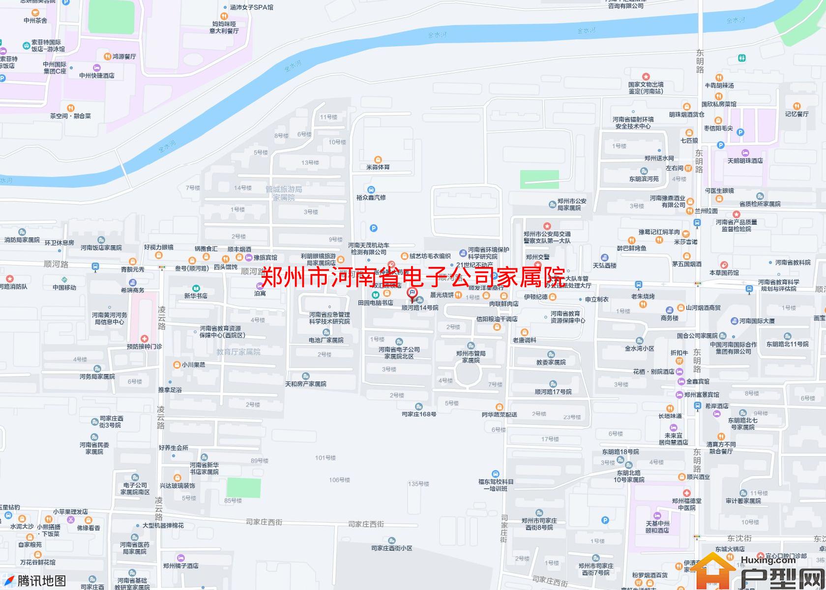 河南省电子公司家属院小区 - 户型网