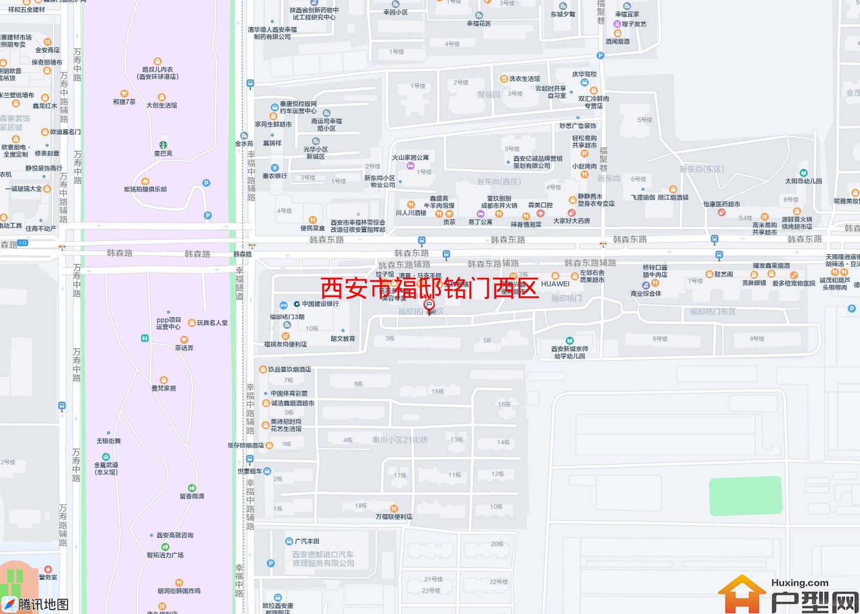 福邸铭门西区小区 - 户型网