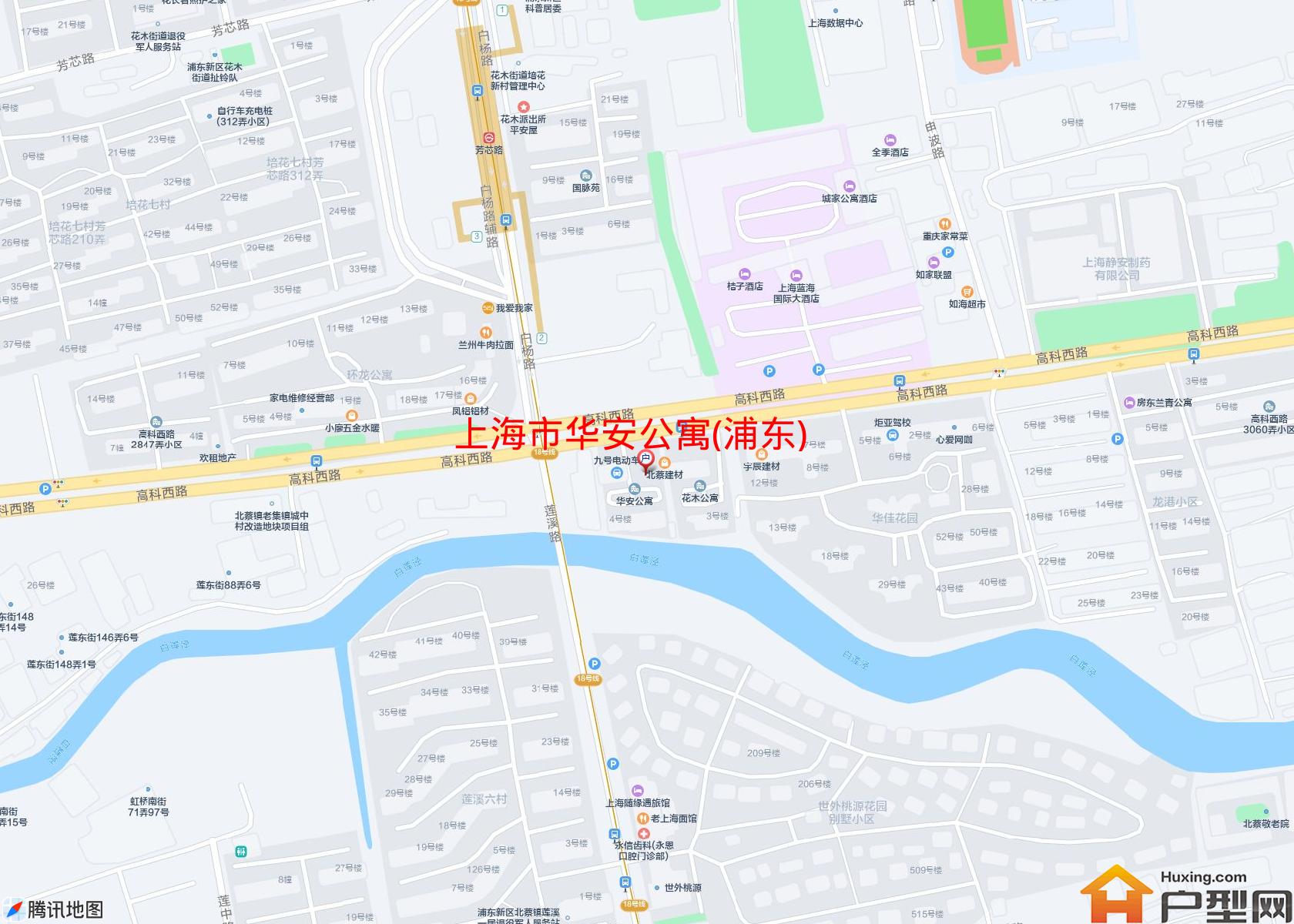 华安公寓(浦东)小区 - 户型网