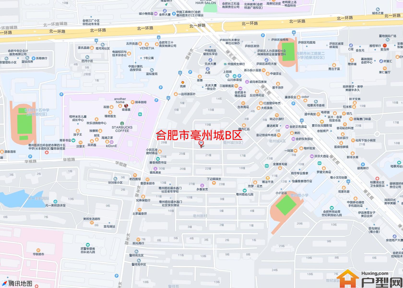 亳州城B区小区 - 户型网