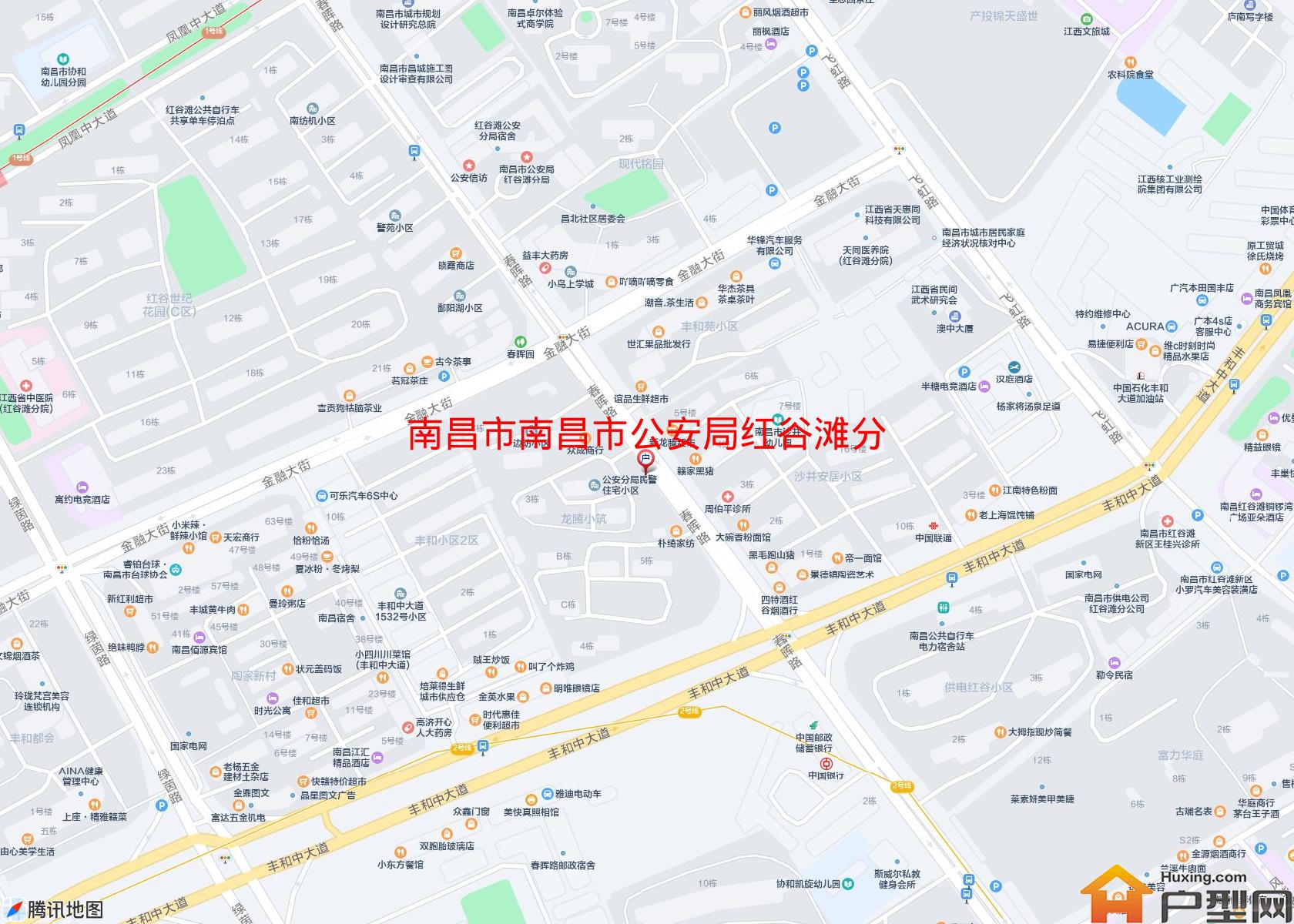 南昌市公安局红谷滩分局宿舍小区 - 户型网