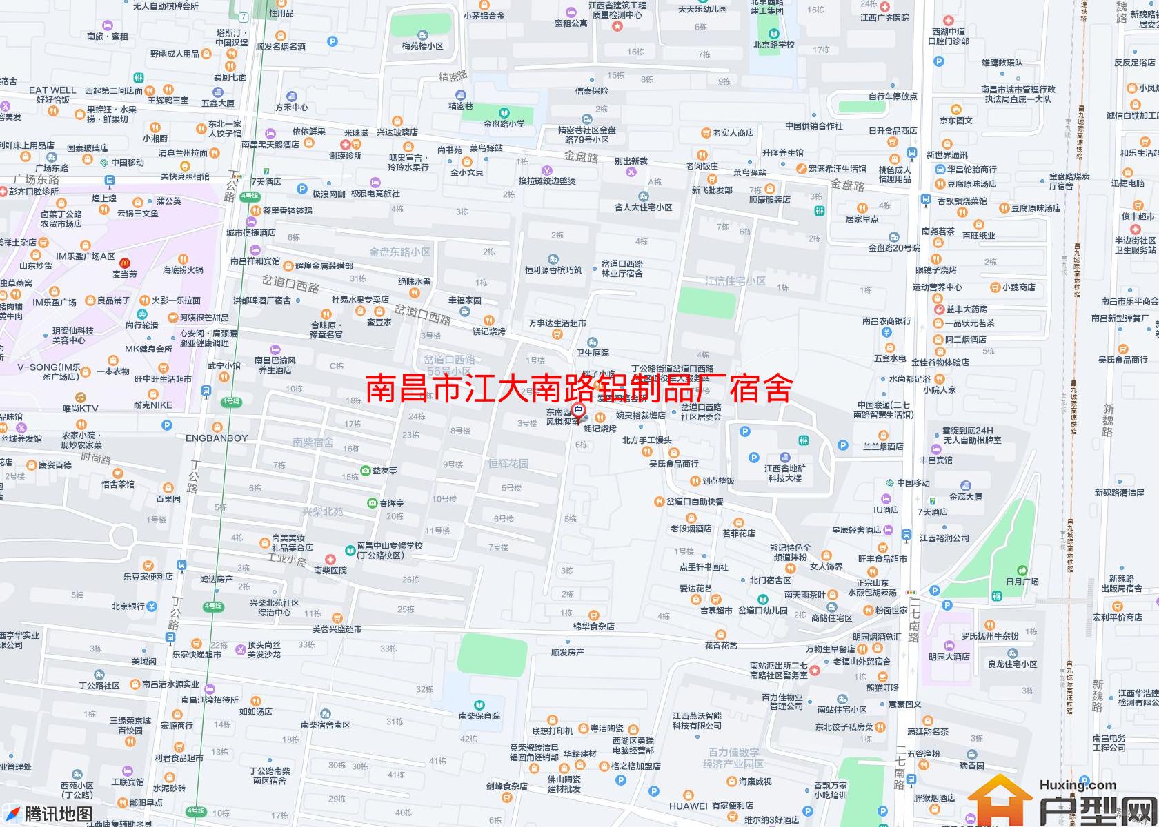江大南路铝制品厂宿舍小区 - 户型网