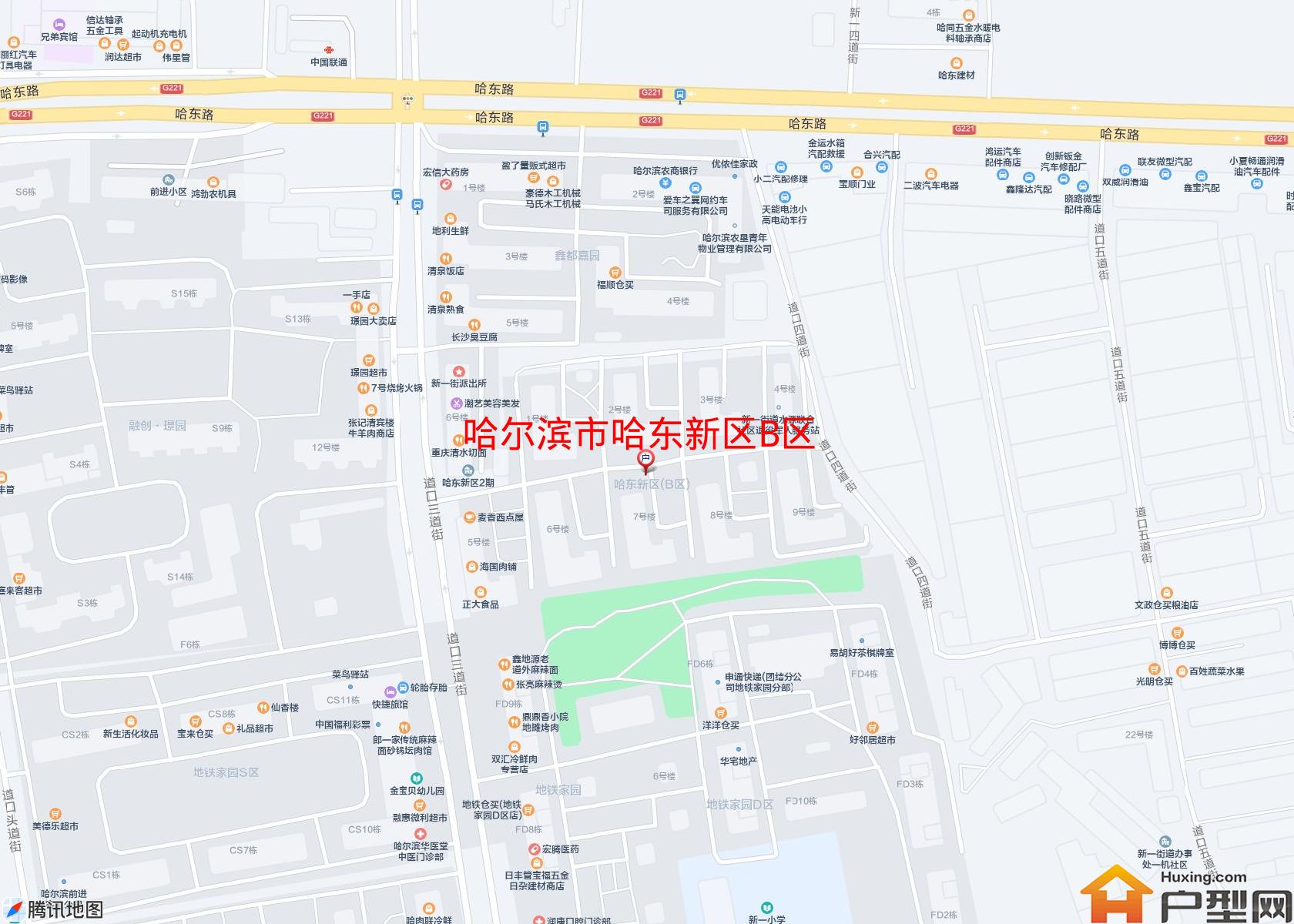 哈东新区B区小区 - 户型网 哈东新区B区小区 - 户型网