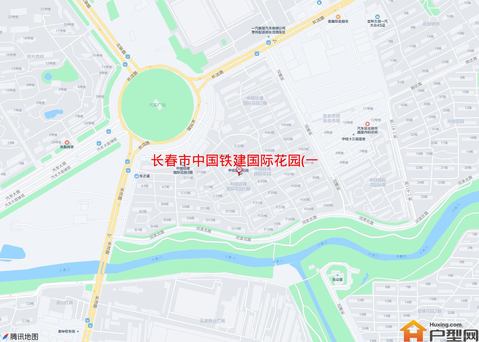 中国铁建国际花园(一期)小区 - 户型网