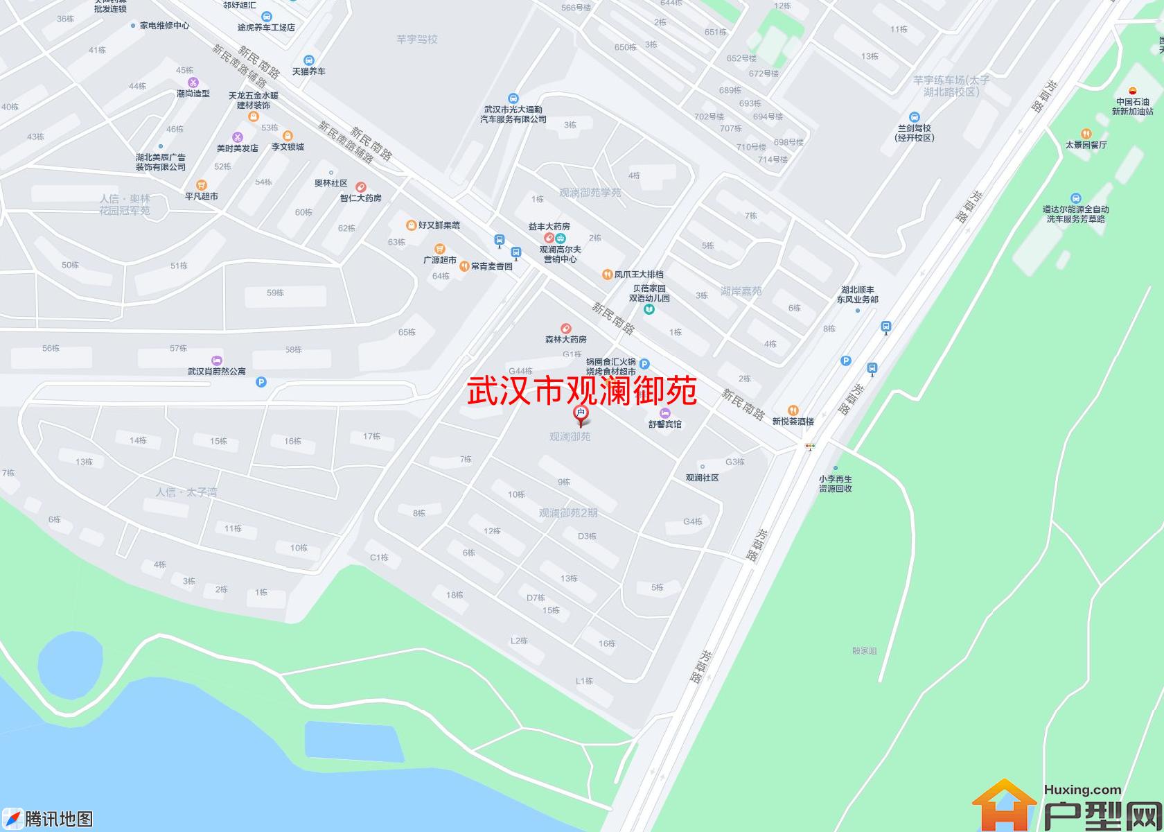 观澜御苑小区 - 户型网
