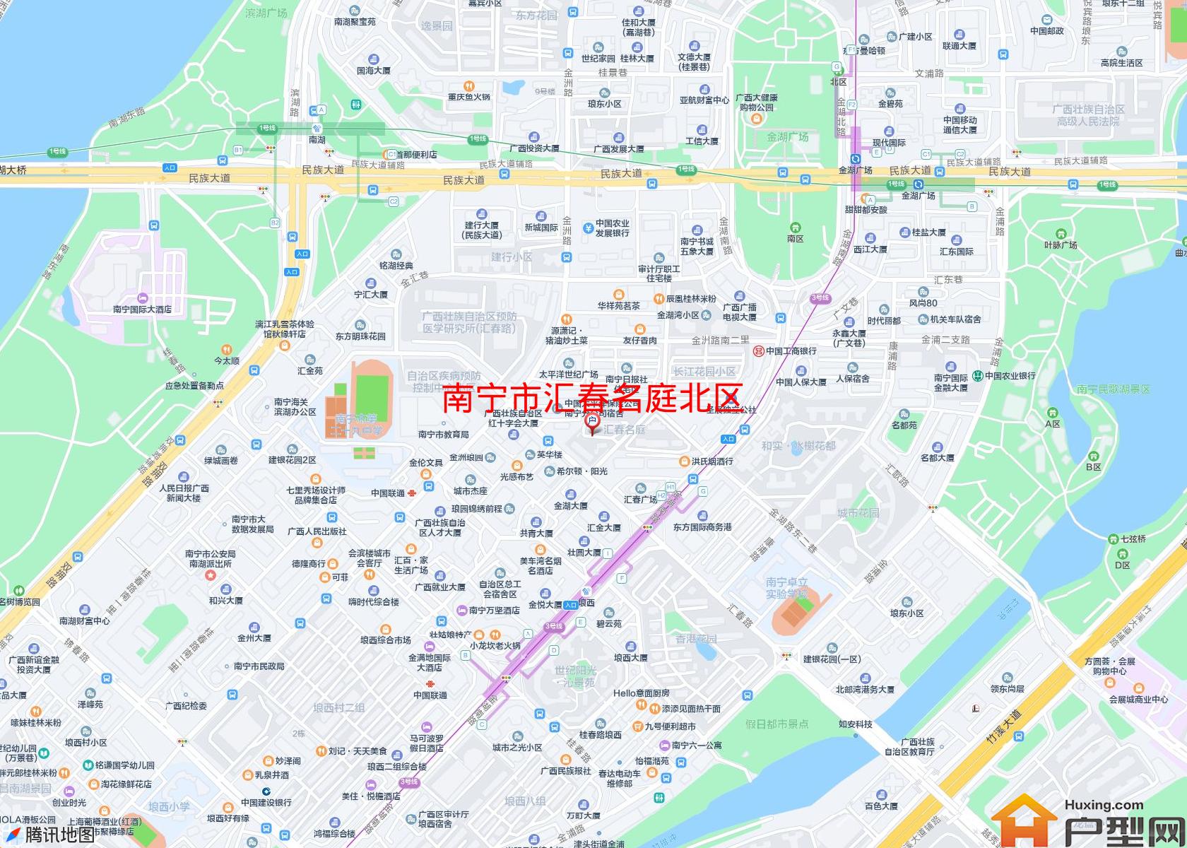 汇春名庭北区小区 - 户型网