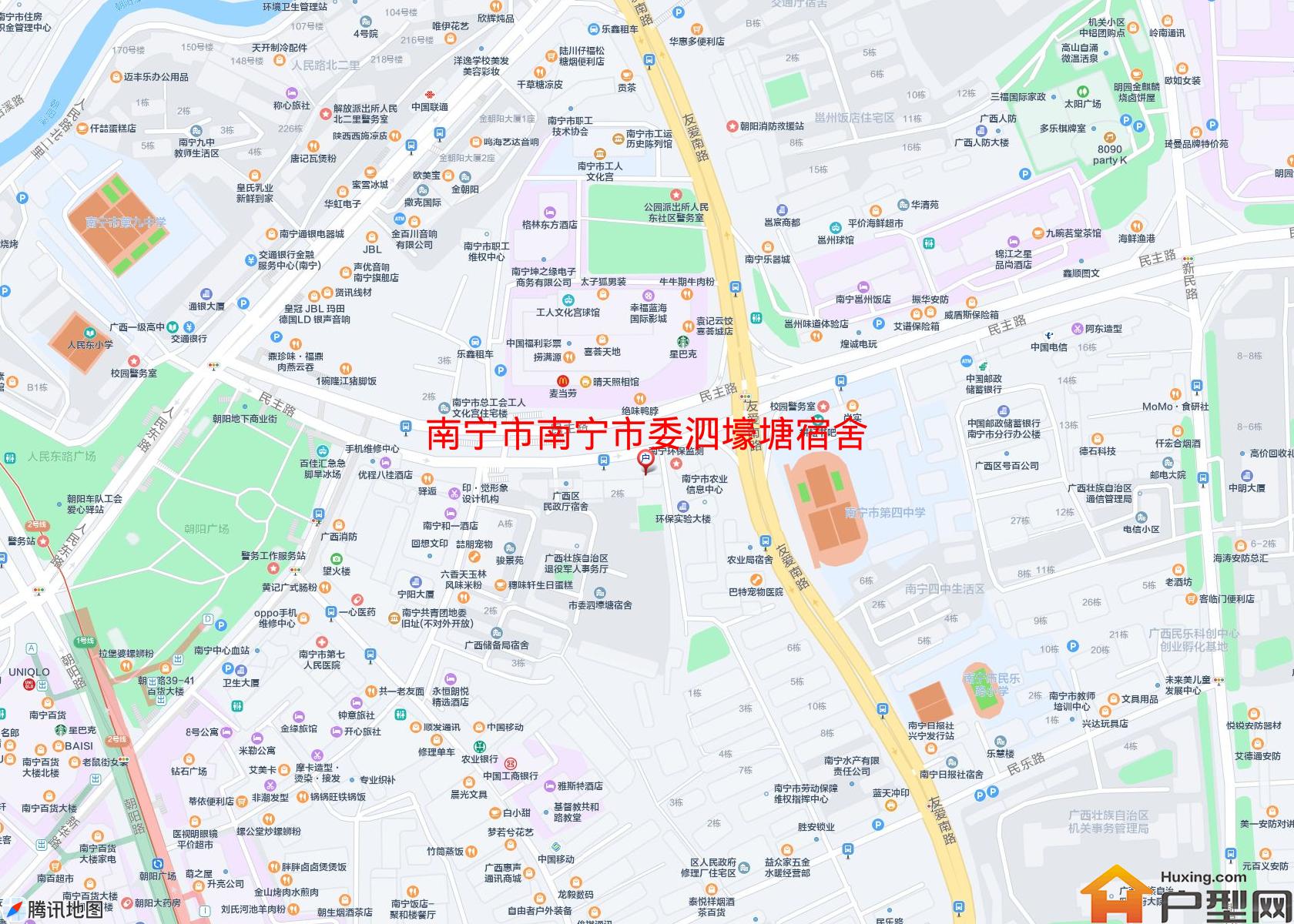 南宁市委泗壕塘宿舍小区 - 户型网