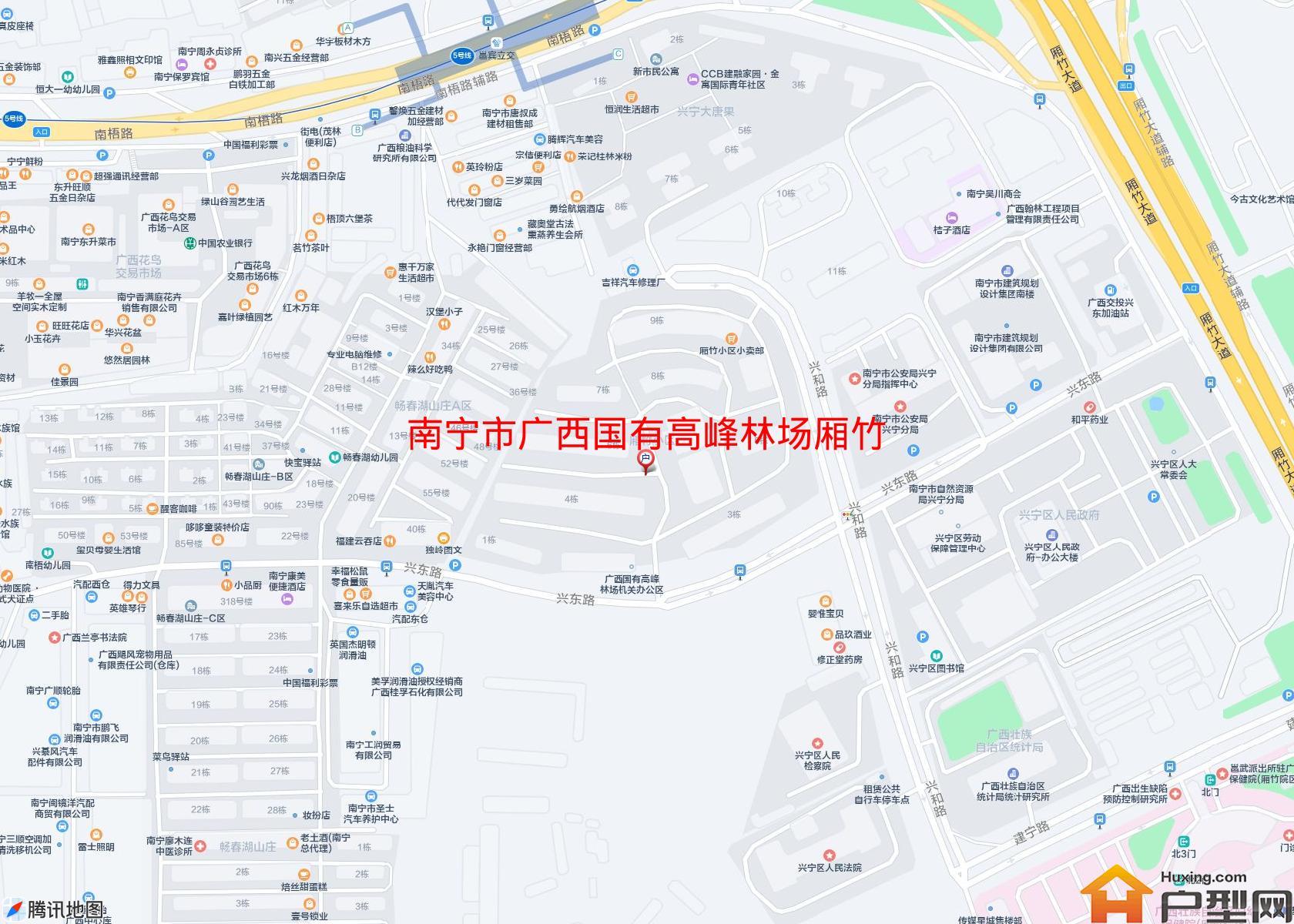 广西国有高峰林场厢竹小区小区 - 户型网