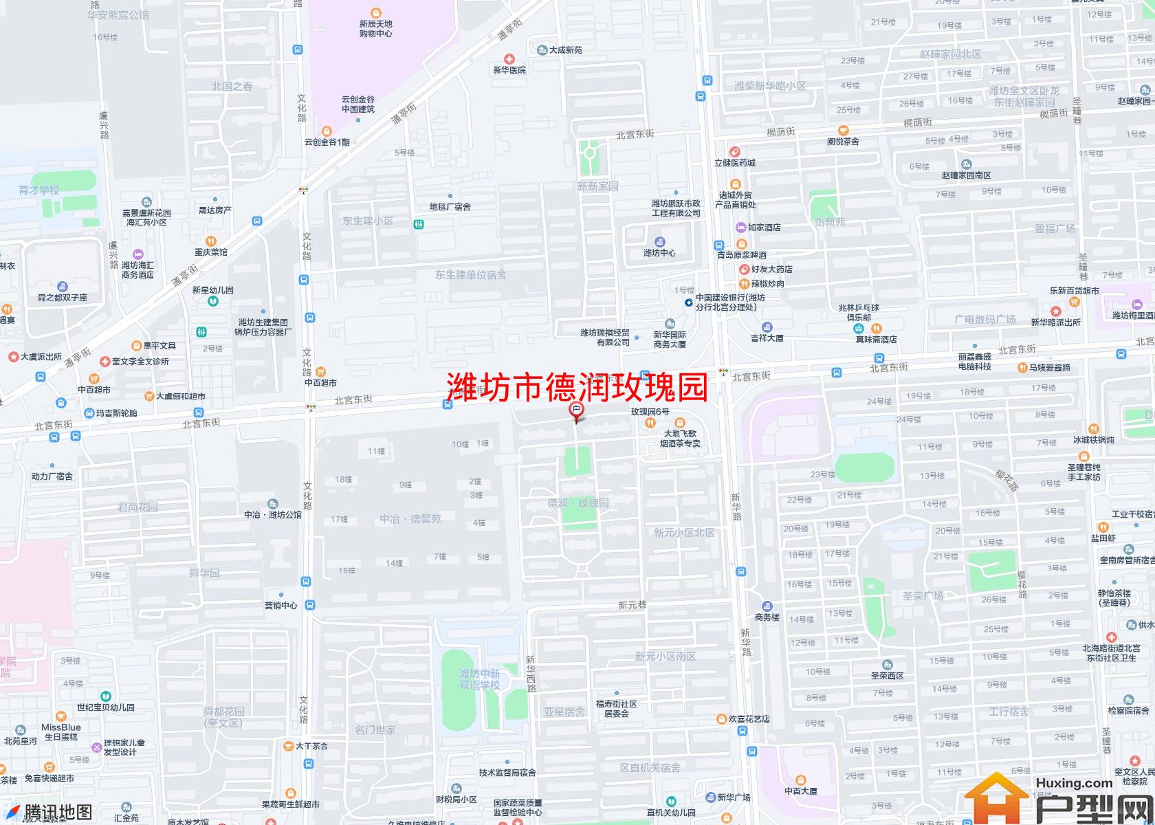 德润玫瑰园小区 - 户型网