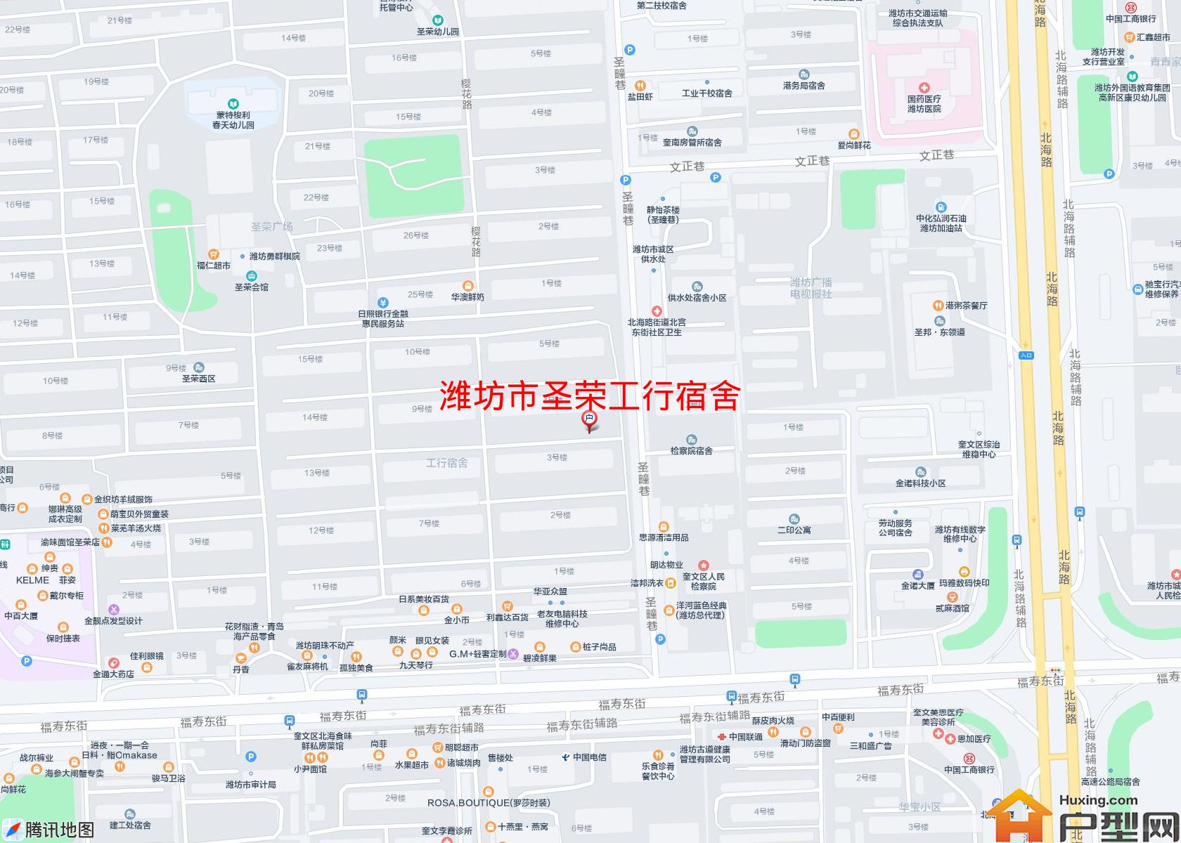 圣荣工行宿舍小区 - 户型网