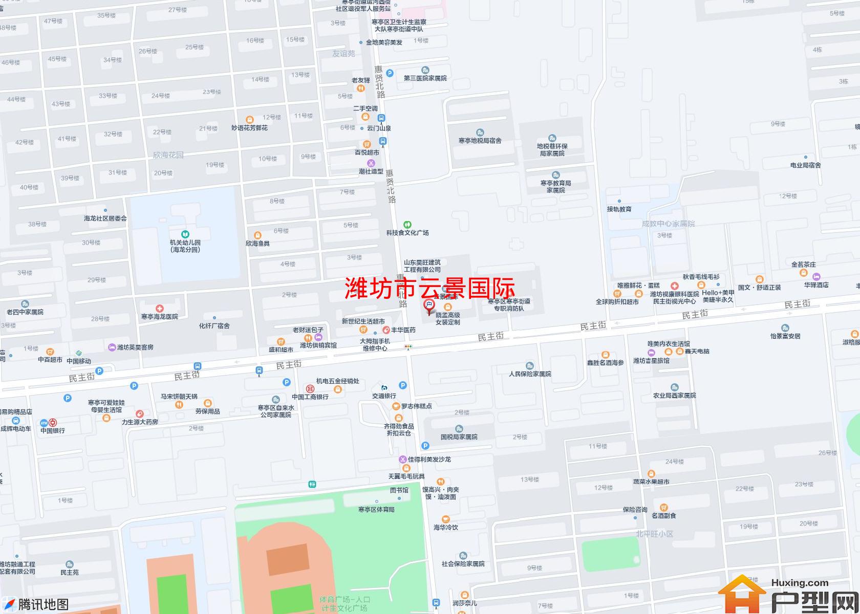 云景国际小区 - 户型网