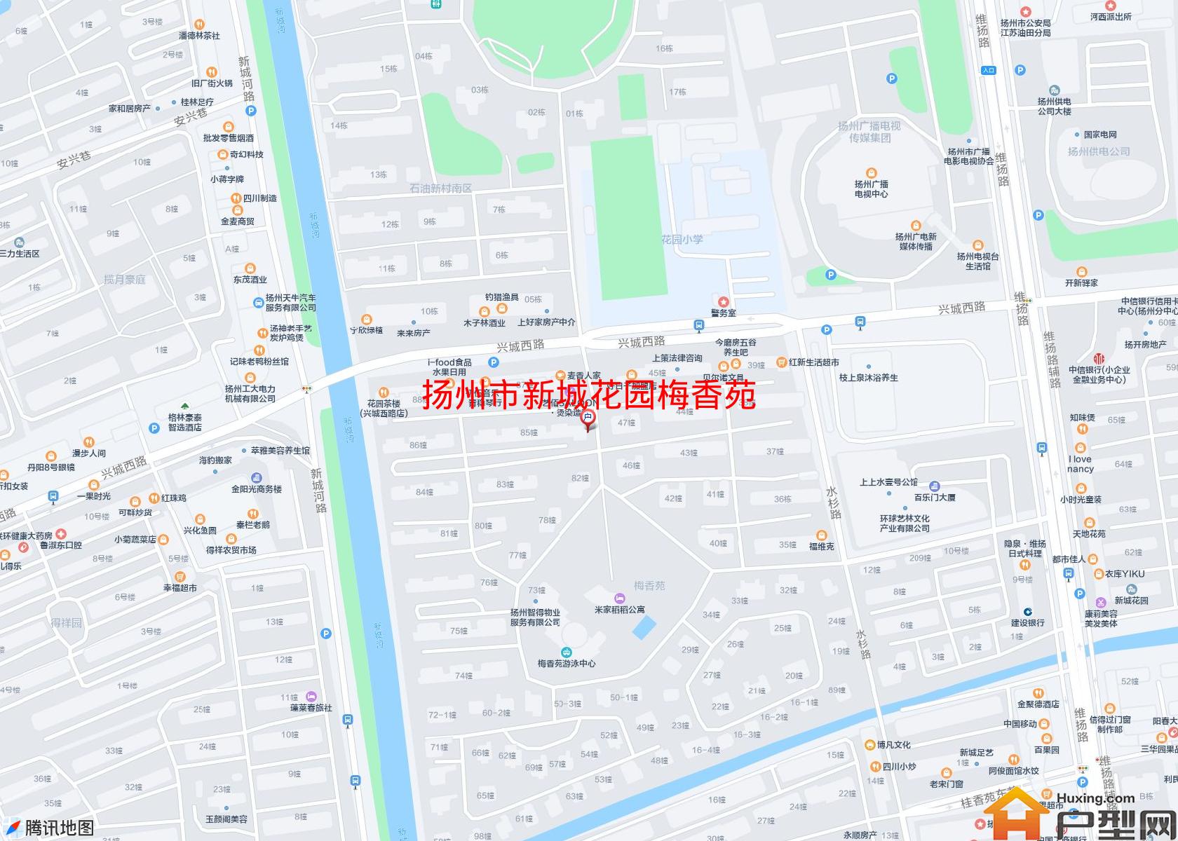 新城花园梅香苑小区 - 户型网