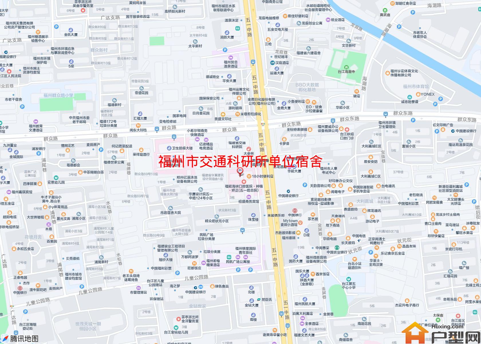 交通科研所单位宿舍小区 - 户型网