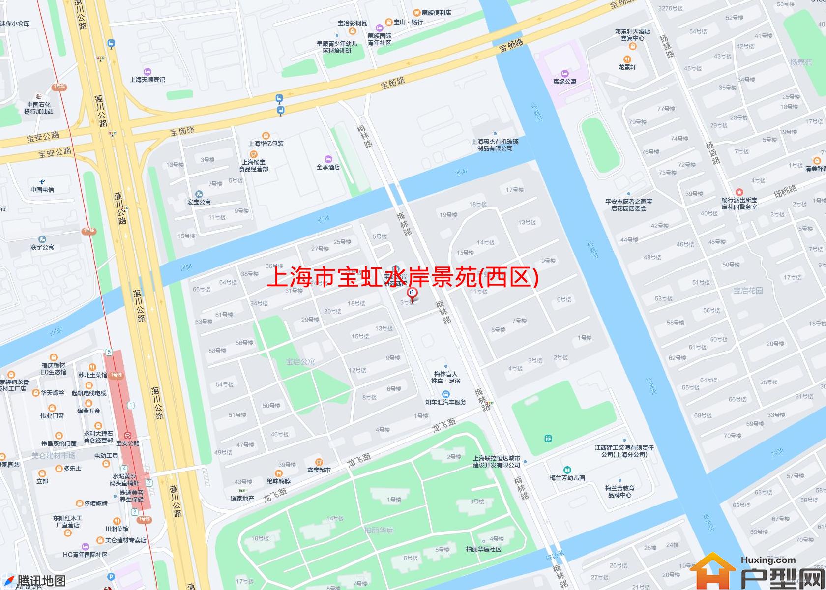 宝虹水岸景苑(西区)小区 - 户型网