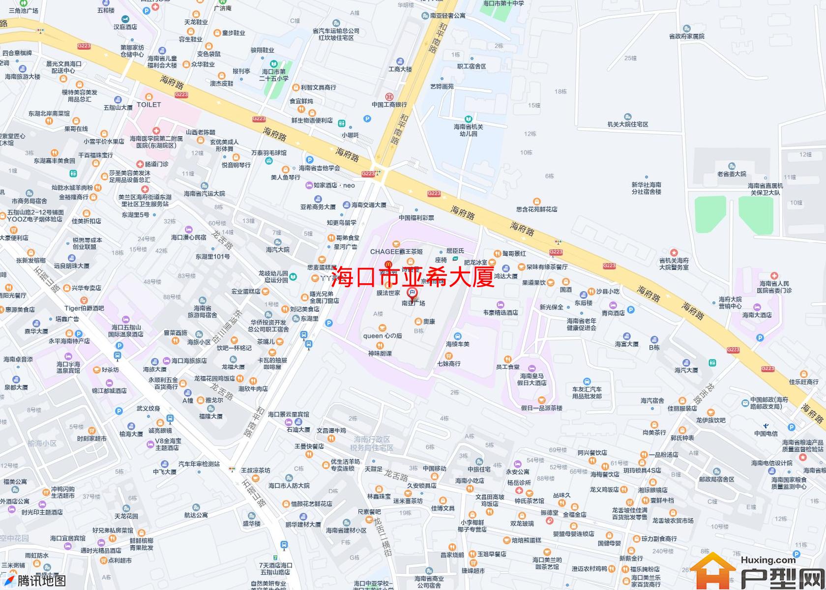 亚希大厦小区 - 户型网