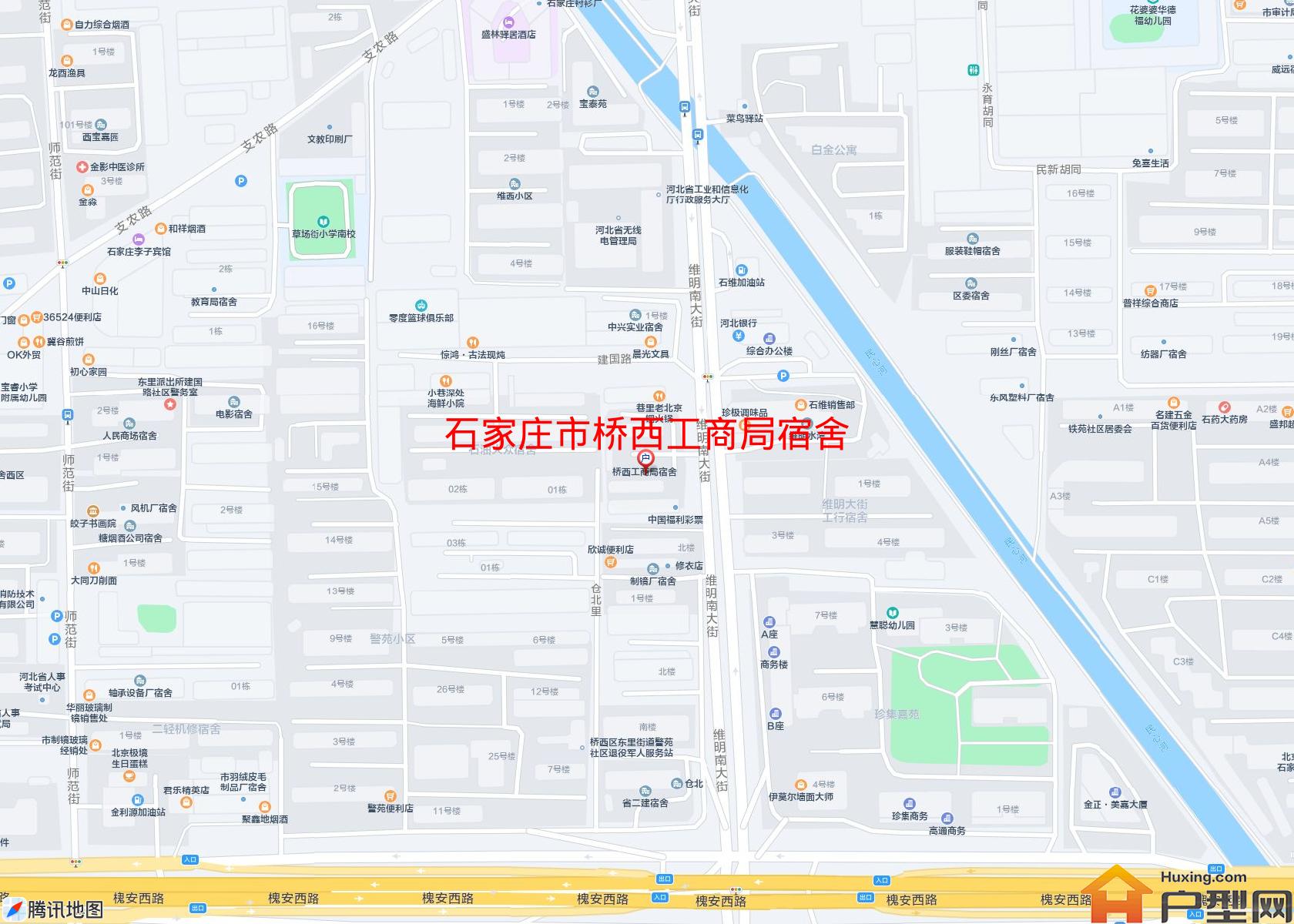 桥西工商局宿舍小区 - 户型网