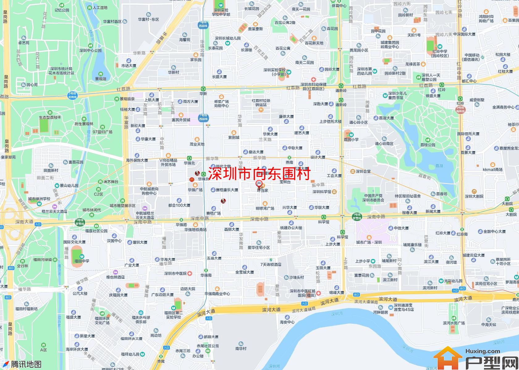 向东围村小区 - 户型网