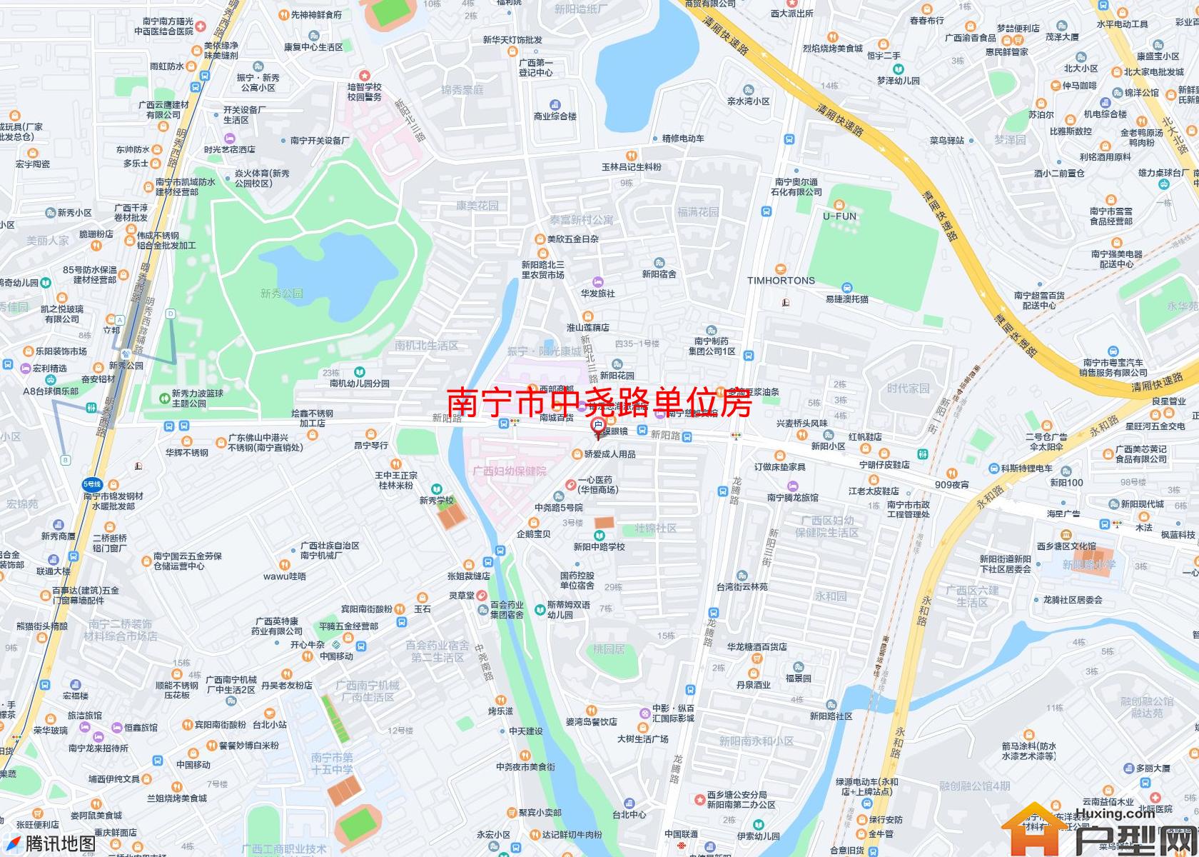 中尧路单位房小区 - 户型网