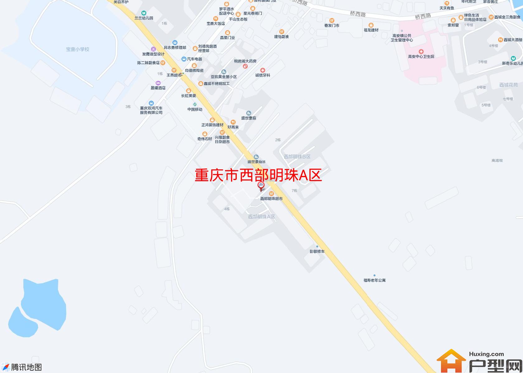 西部明珠A区小区 - 户型网