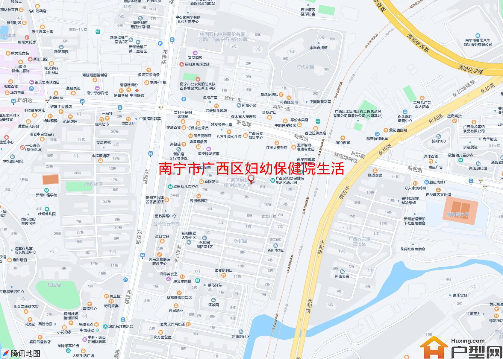 广西区妇幼保健院生活区小区 - 户型网