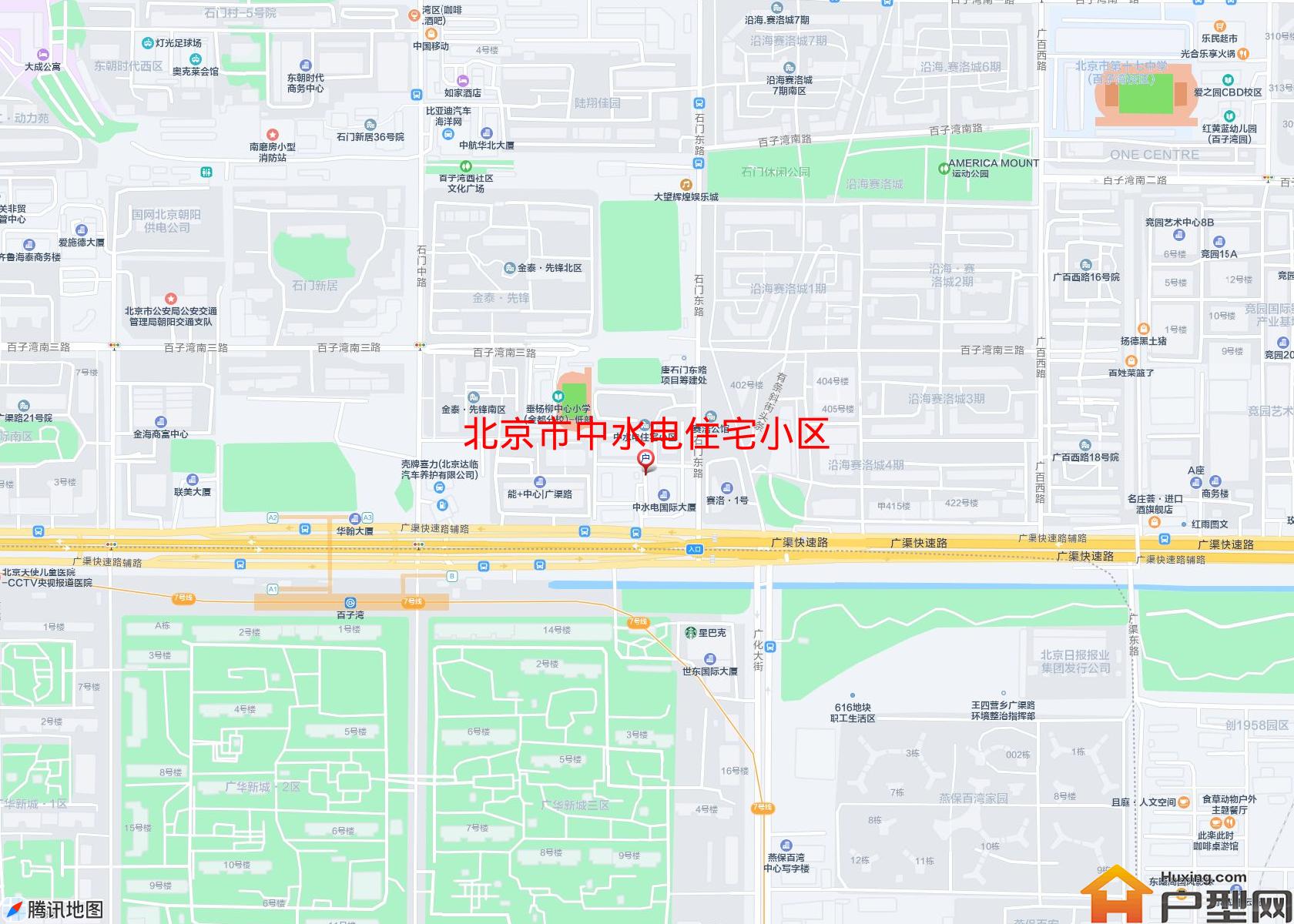 中水电住宅小区小区 - 户型网