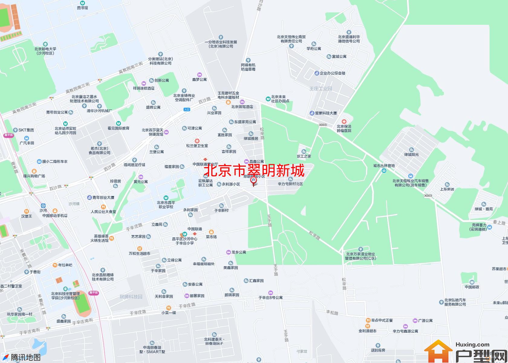 翠明新城小区 - 户型网