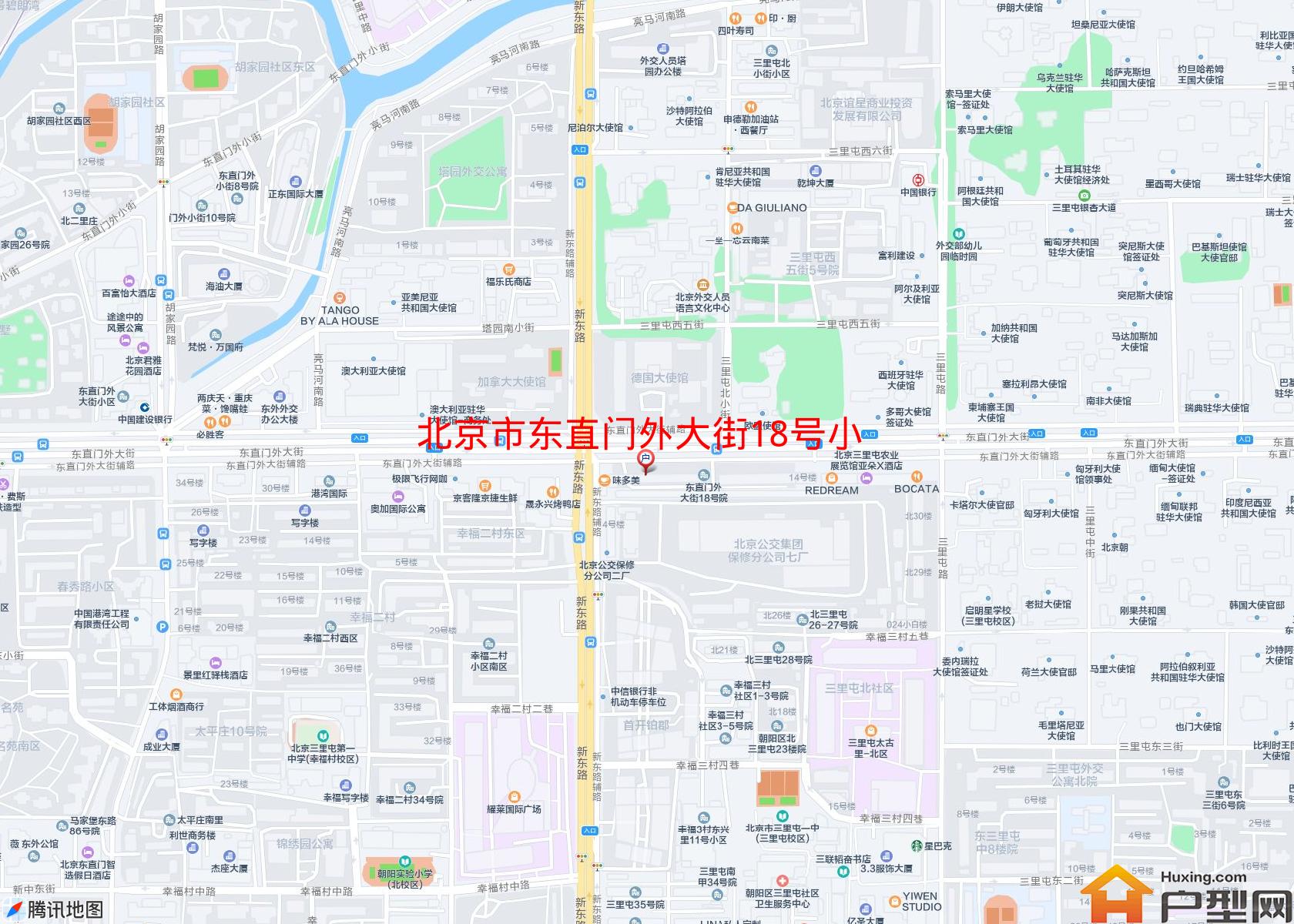东直门外大街18号小区小区 - 户型网