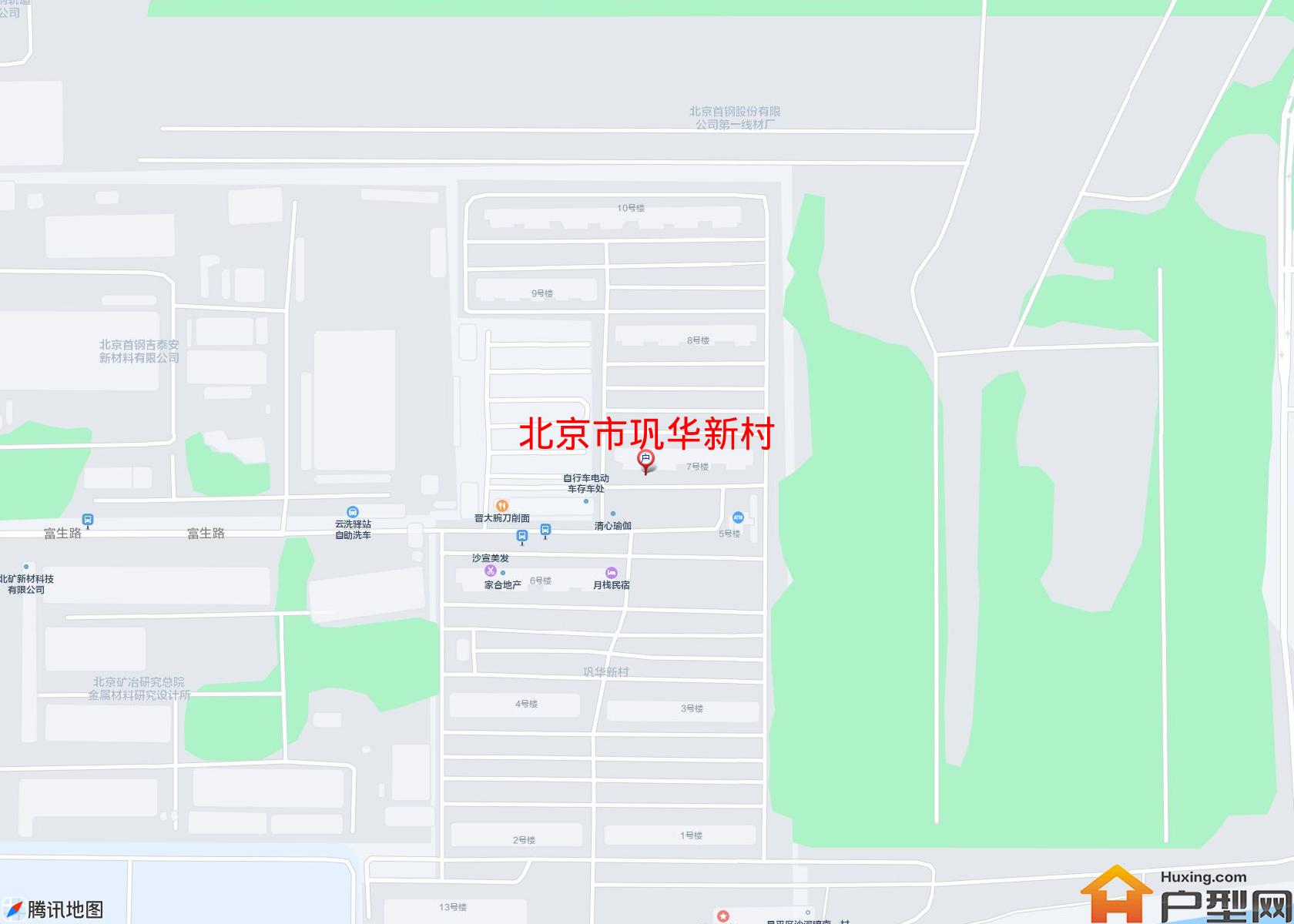 巩华新村小区 - 户型网