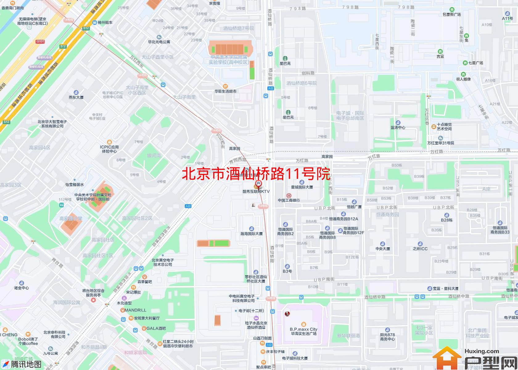 酒仙桥路11号院小区 - 户型网