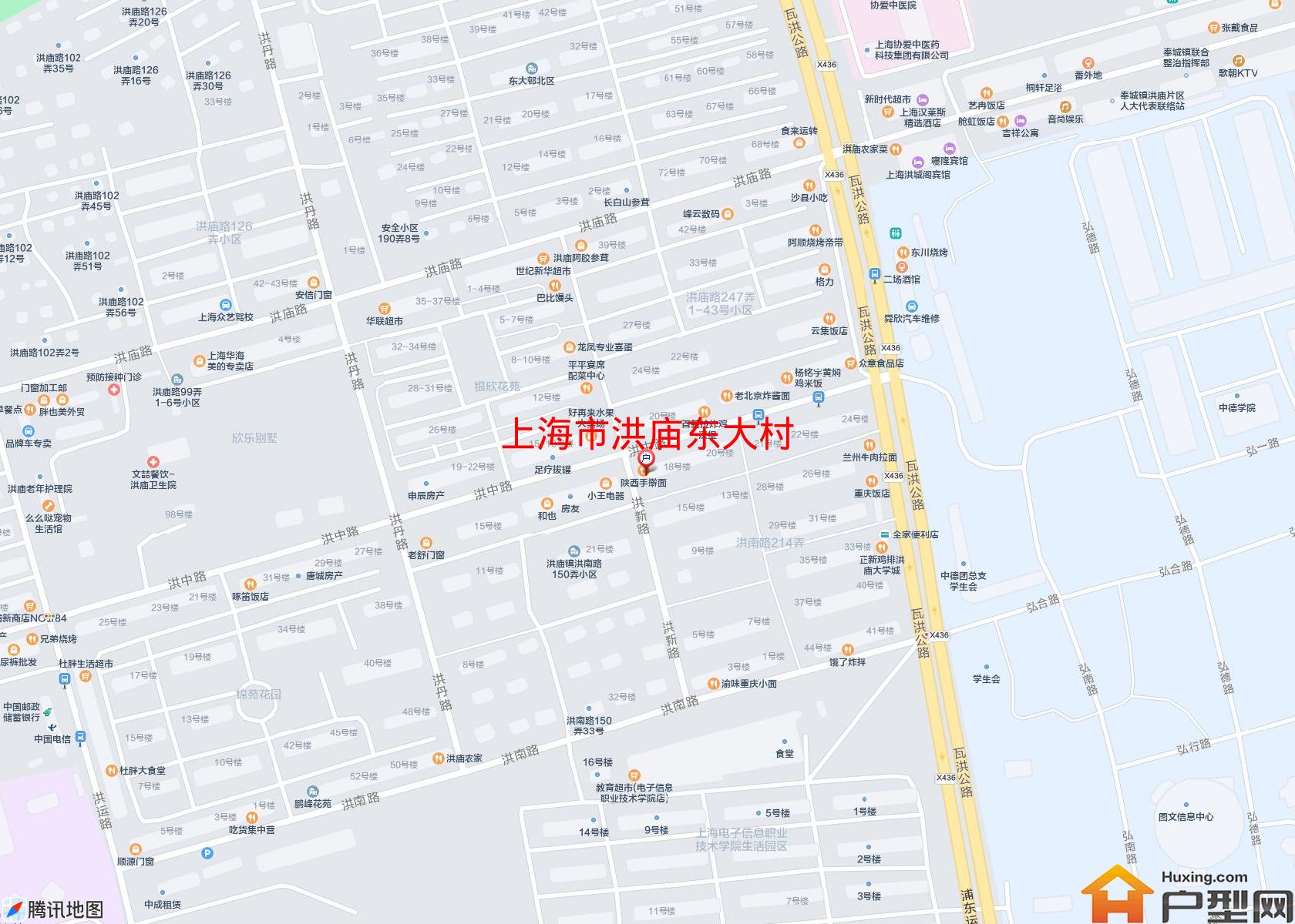 洪庙东大村小区 - 户型网