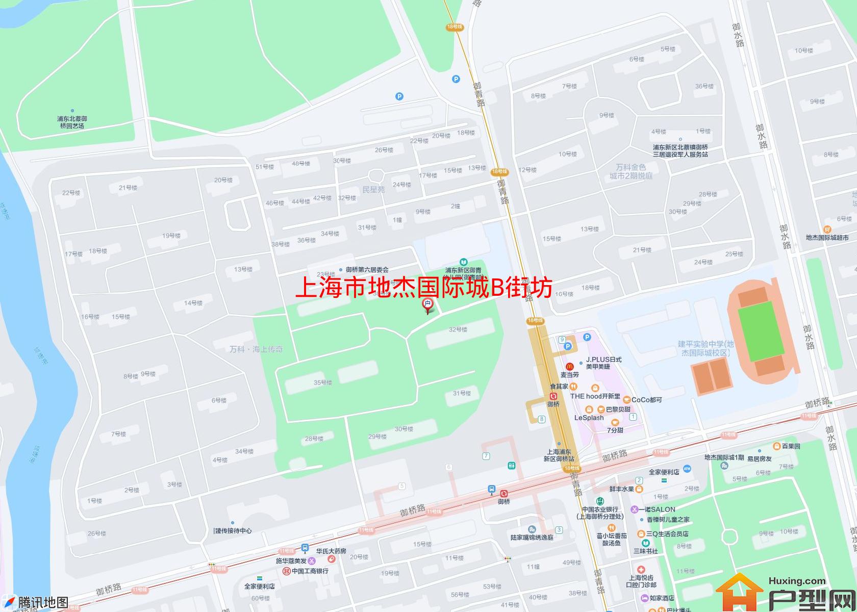 地杰国际城B街坊小区 - 户型网