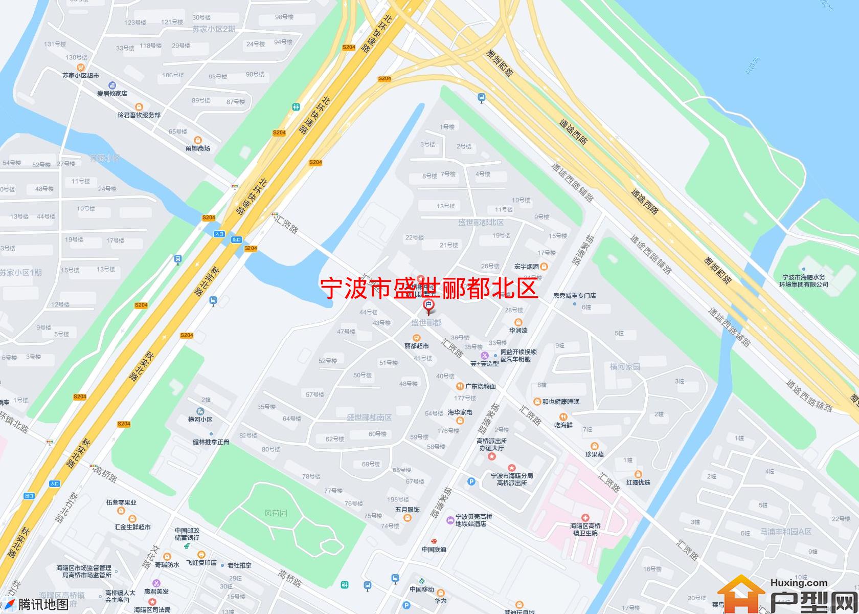 盛世郦都北区小区 - 户型网