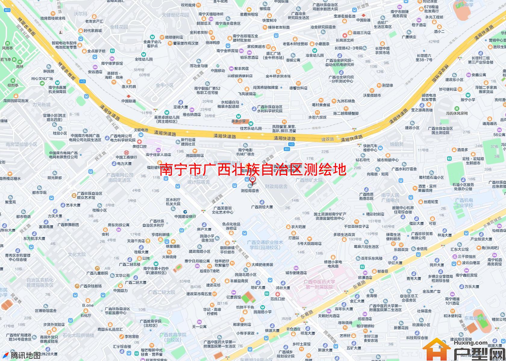 广西壮族自治区测绘地理信息局宿舍小区 - 户型网