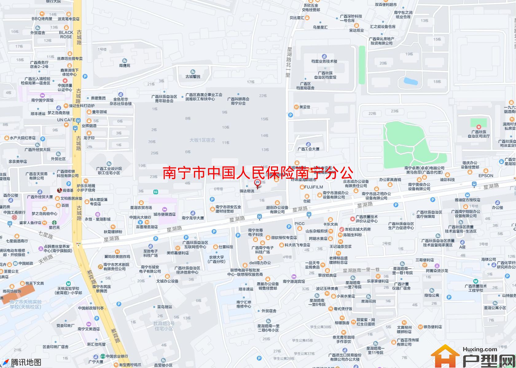 中国人民保险南宁分公司宿舍区小区 - 户型网