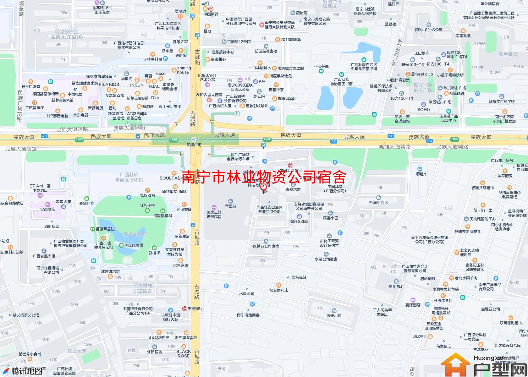 林业物资公司宿舍小区 - 户型网